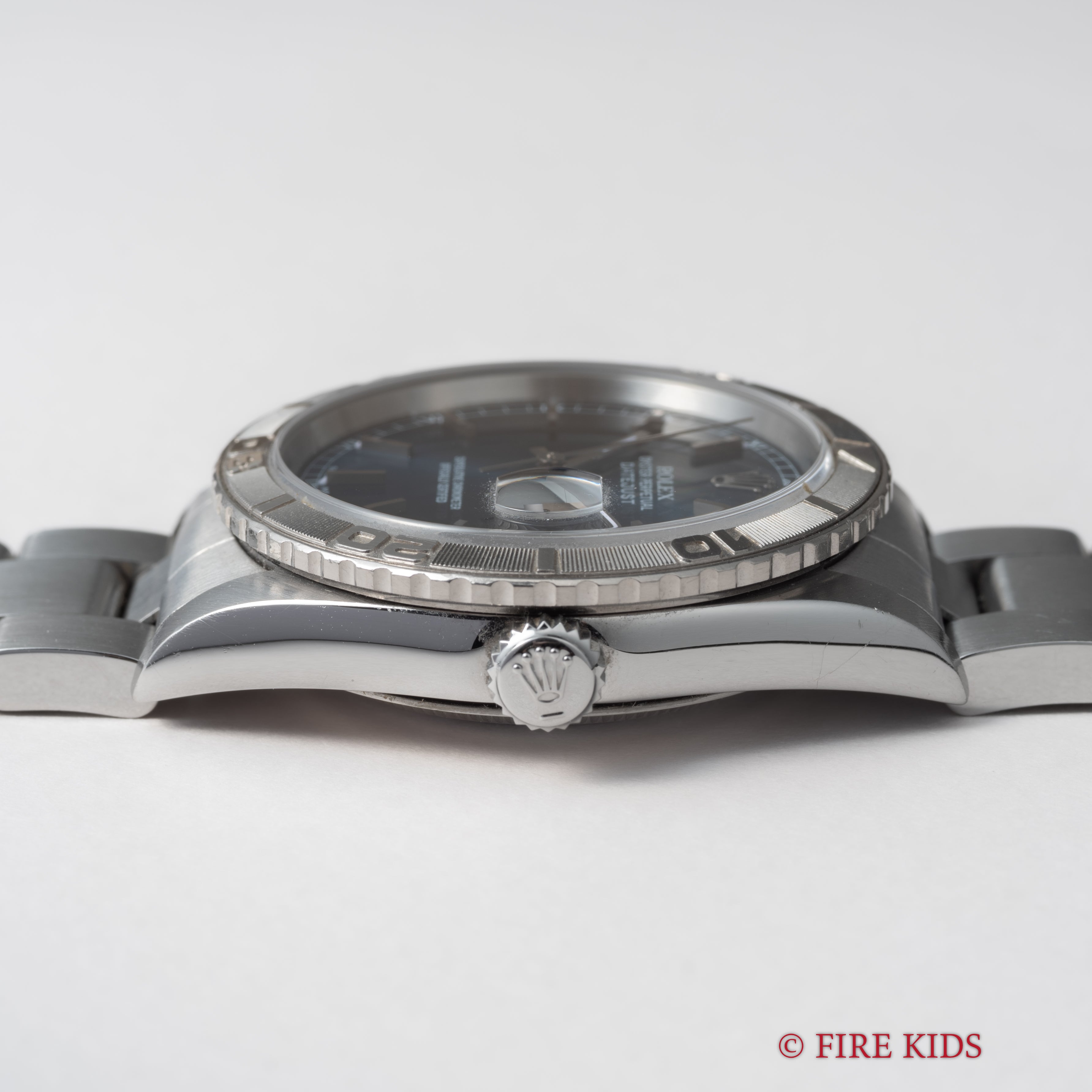ロレックス サンダーバード 1997年製 Ref.16264 ブルーダイヤル 3連オイスターブレス