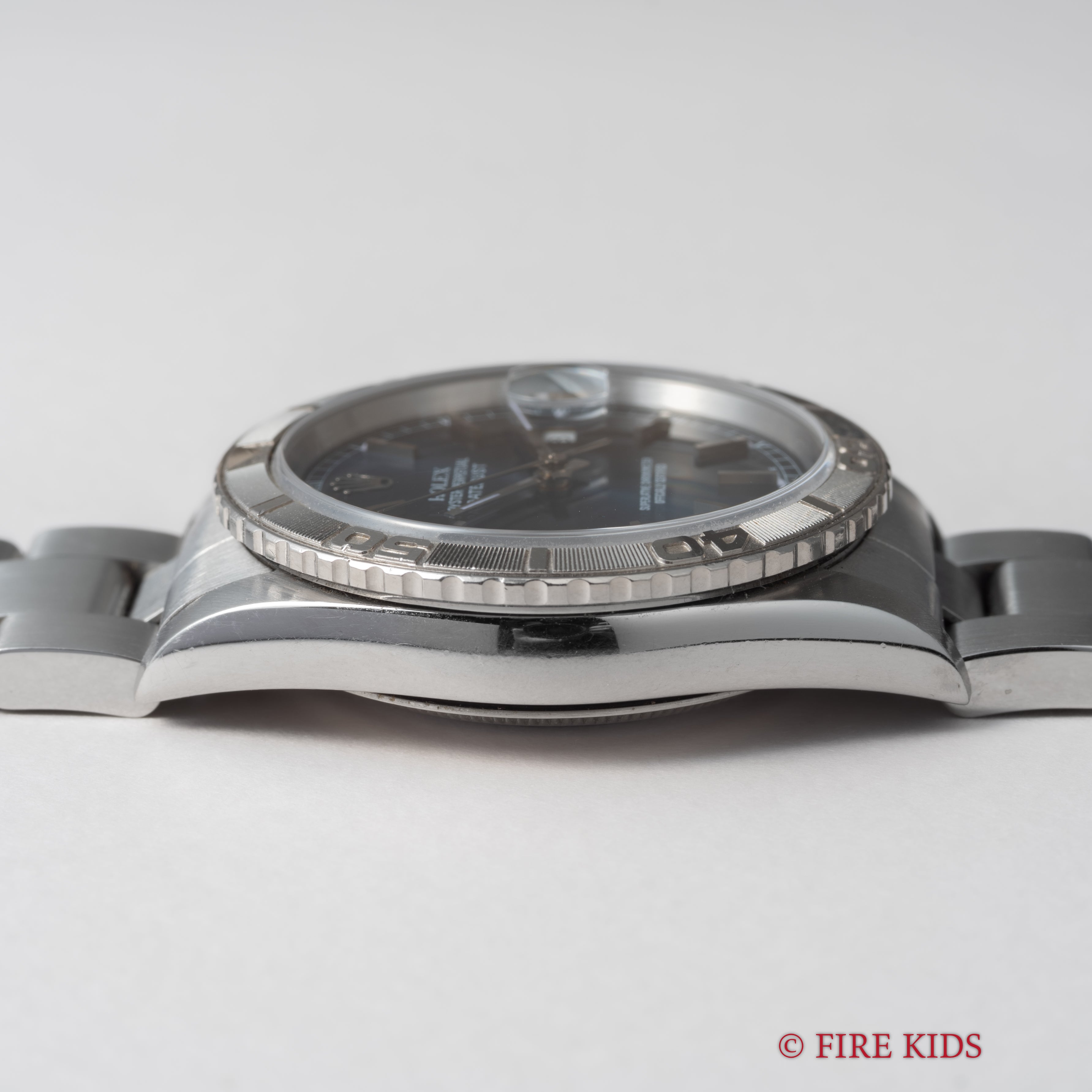 ロレックス サンダーバード 1997年製 Ref.16264 ブルーダイヤル 3連オイスターブレス