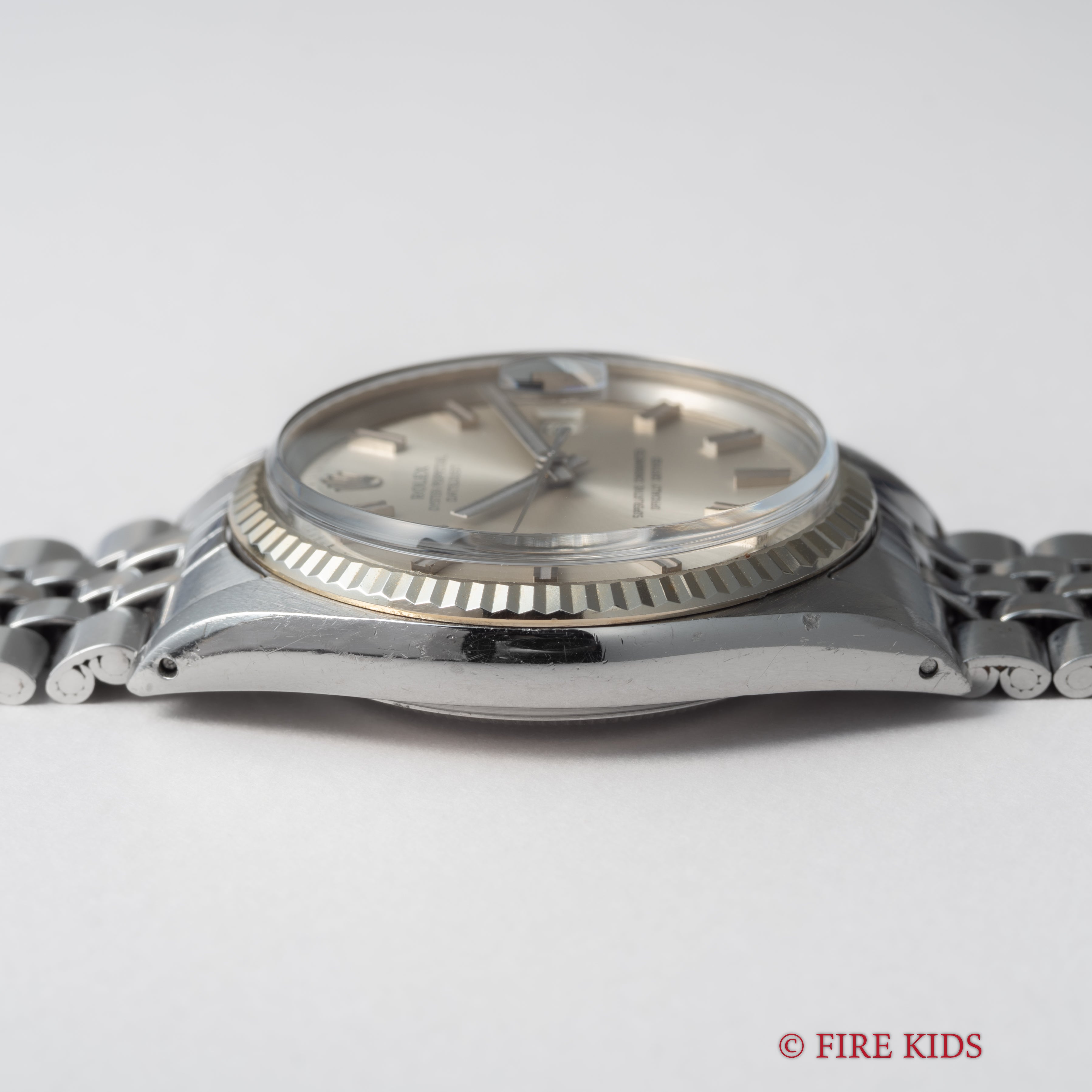 ロレックス デイトジャスト 1970年製(昭和45年製）Ref.1601ワイドボーイ 自動巻き Cal.1570 純正ブレス