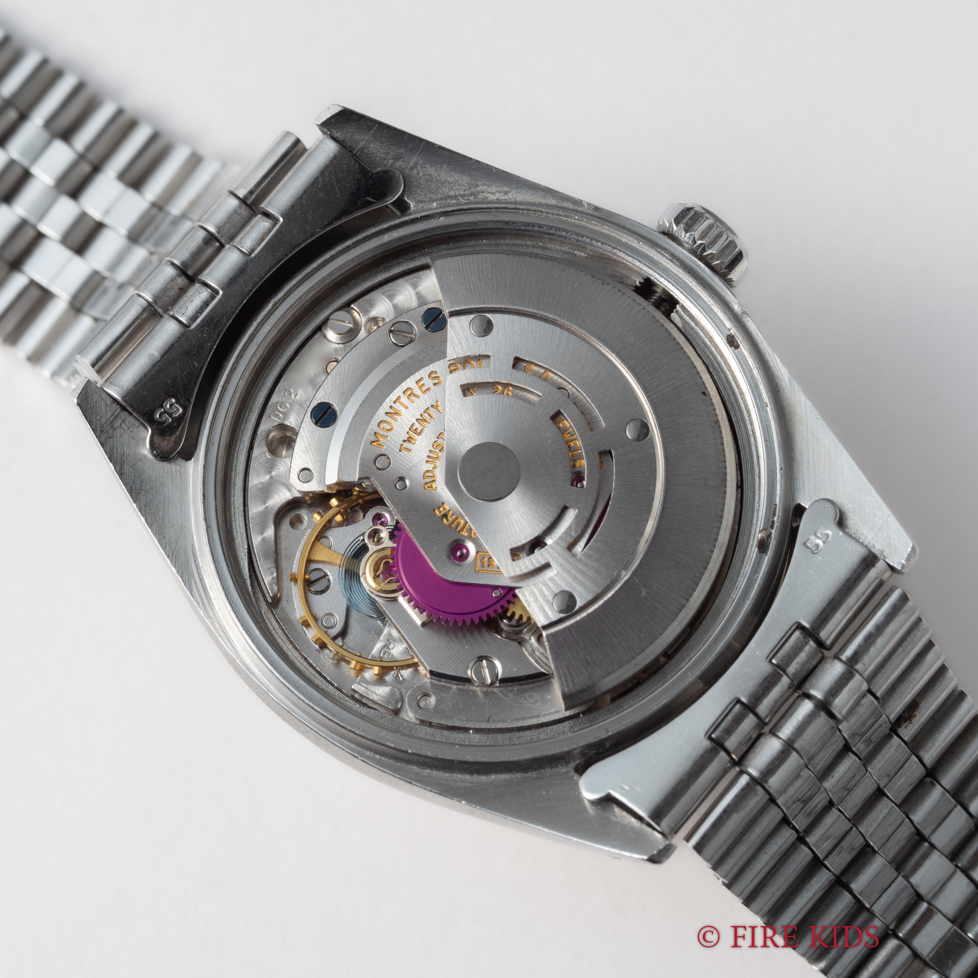 ロレックス デイトジャスト 1970年製(昭和45年製）Ref.1601ワイドボーイ 自動巻き Cal.1570 純正ブレス