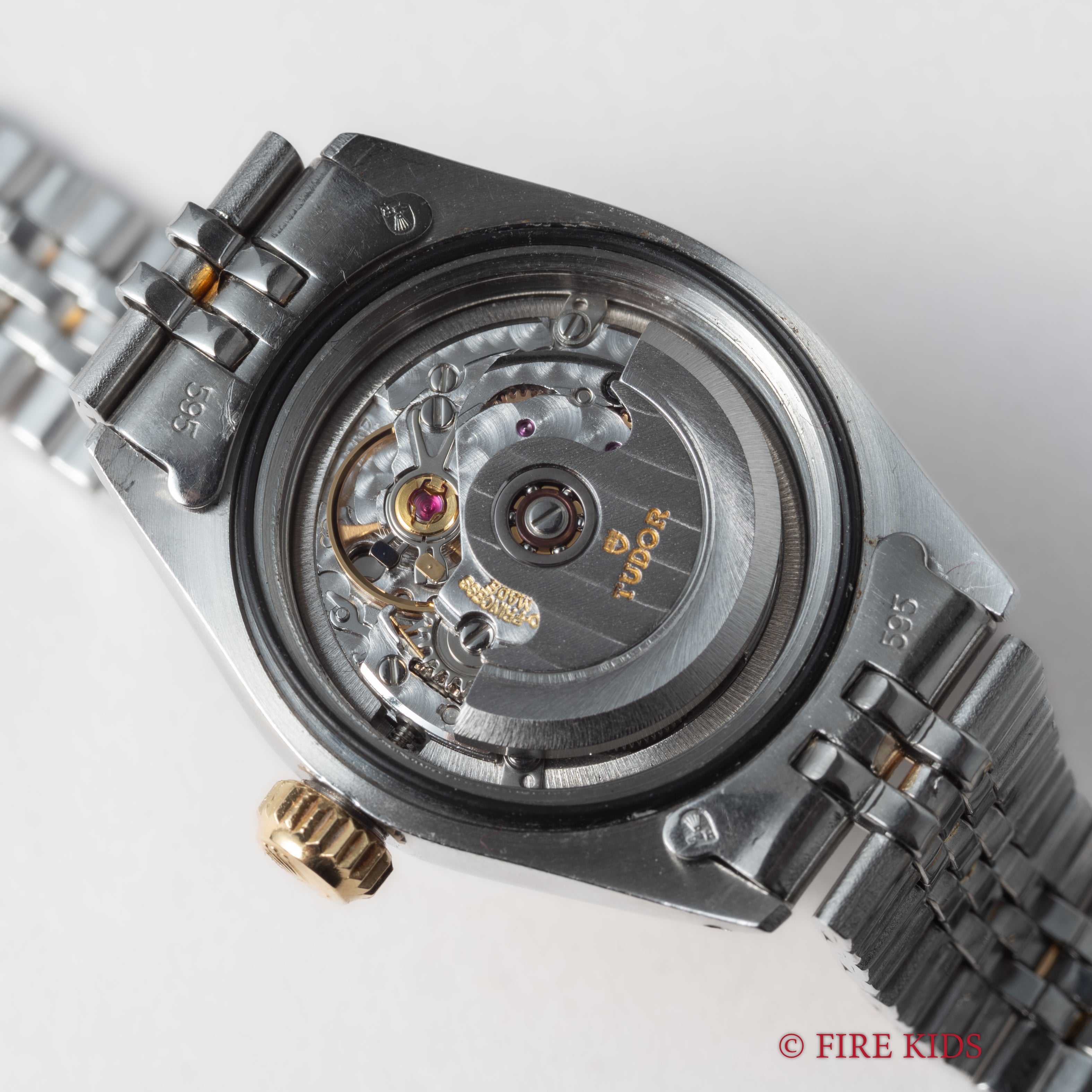 チューダー プリンセスオイスターデイト コンビ ローマンダイヤル Ref.92413 1984年製 自動巻き