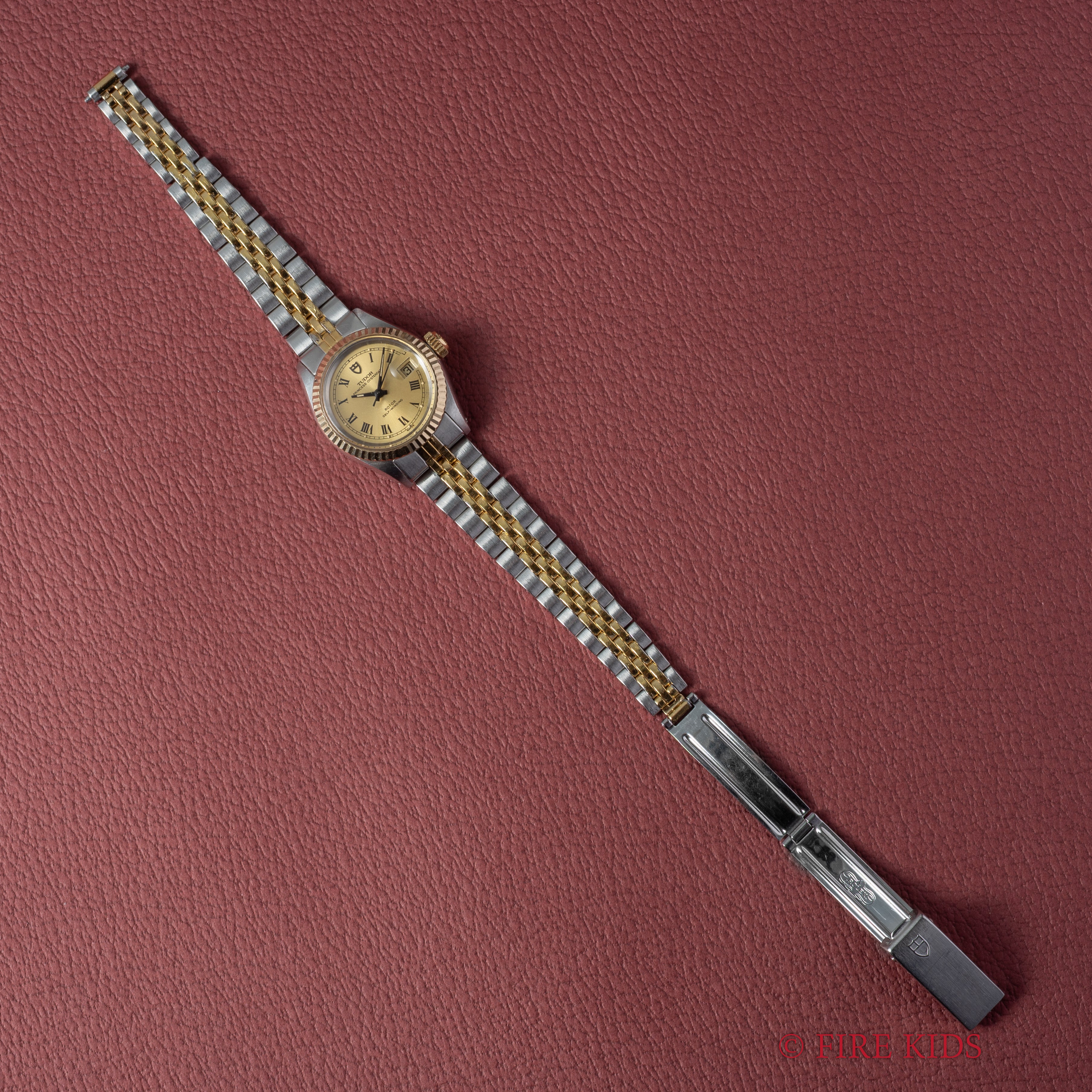 チューダー プリンセスオイスターデイト コンビ ローマンダイヤル Ref.92413 1984年製 自動巻き