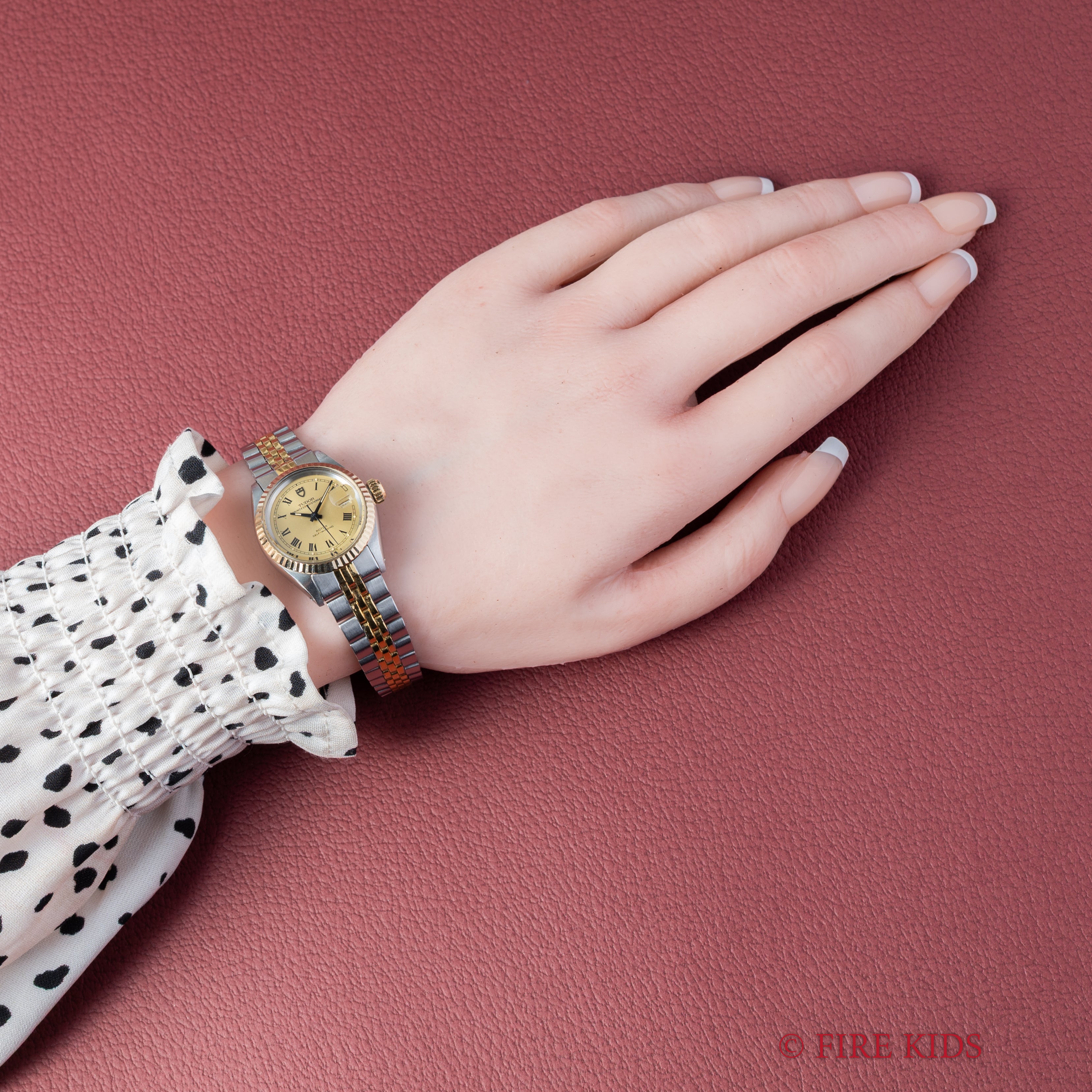 チューダー プリンセスオイスターデイト コンビ ローマン