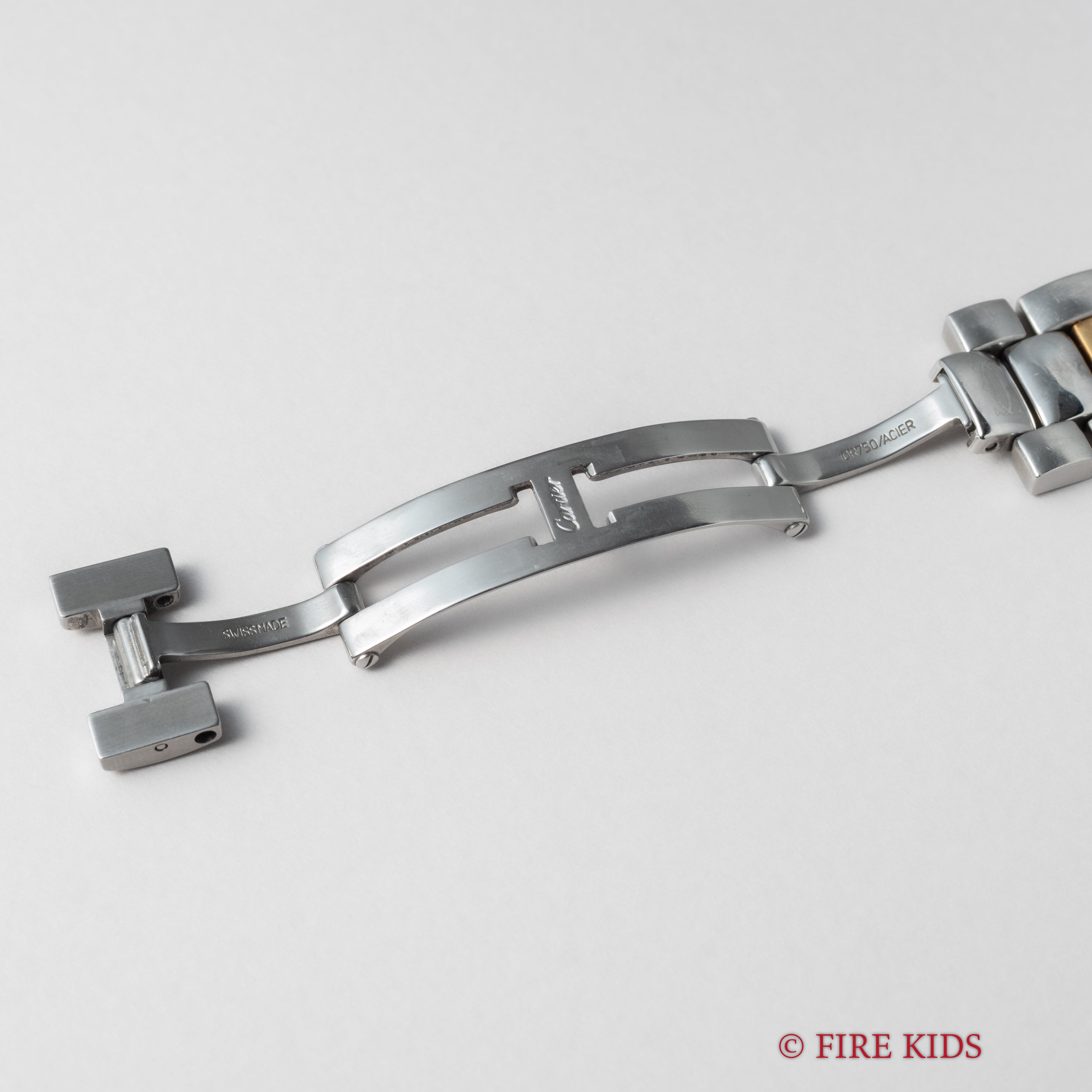 カルティエ パシャ クロノグラフ コンビ 裏スケ Ref.2113 2000年発行ギャラ付き 1990年代製