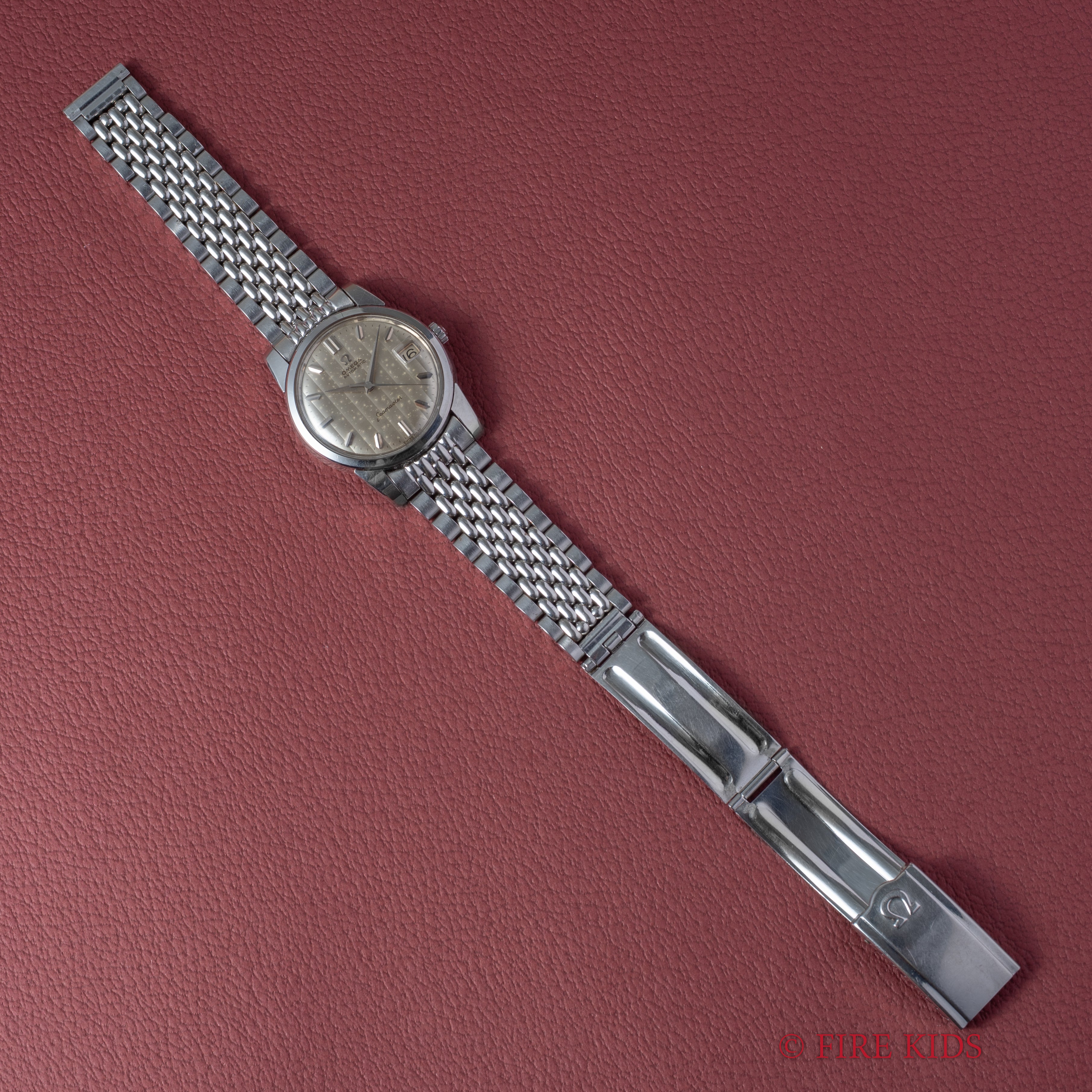 オメガ シーマスター 1962年製 Ref.14762 SC 61 タペストリーダイヤル 自動巻 Cal.562 純正ブレス