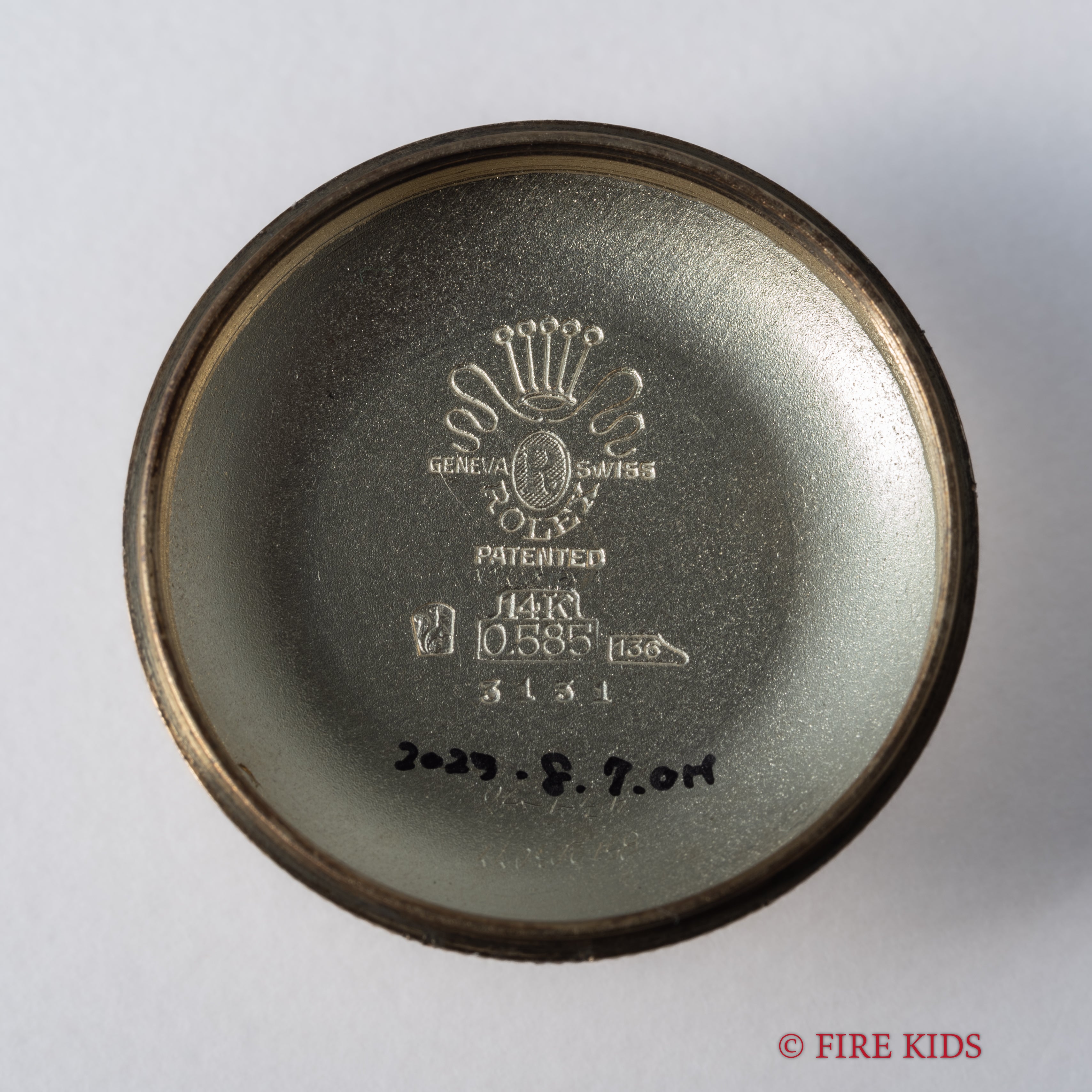 ロレックス 14金無垢バブルバック 1946年製 Ref.3131 オリジナル