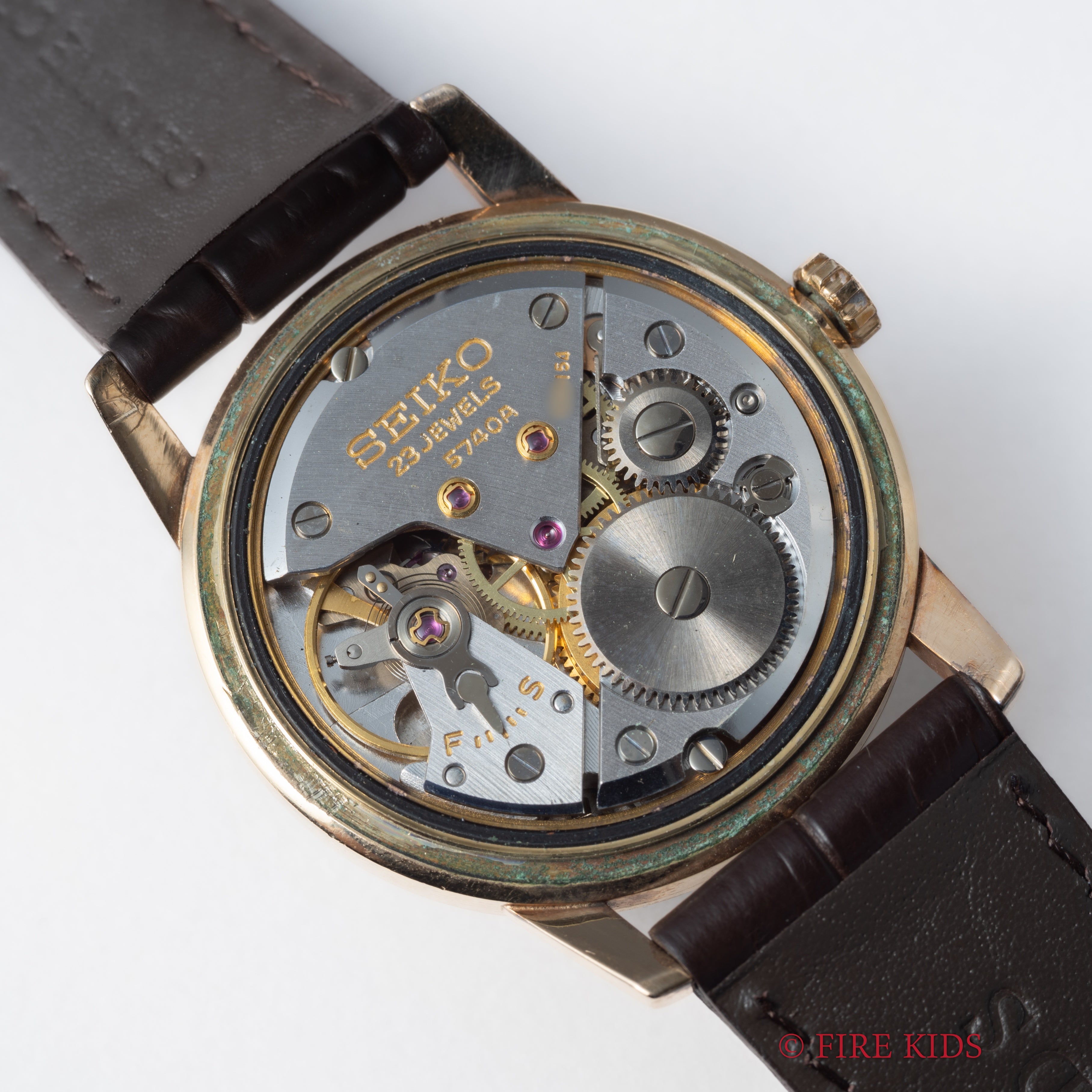 セイコー ロードマーベル 1965年製 23石ロービート手巻 Ref.5740-1990 AGFケース