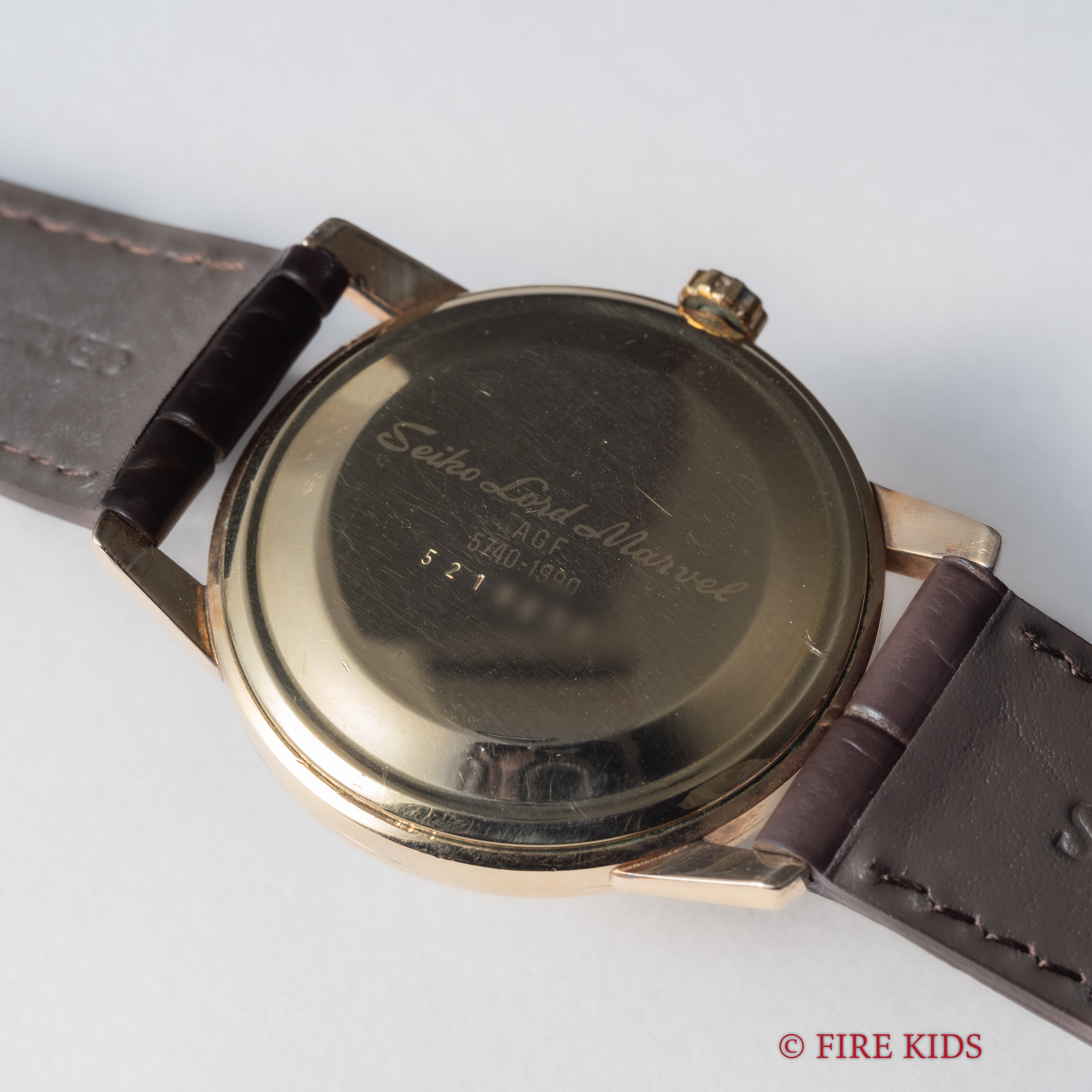 セイコー ロードマーベル 1965年製 23石ロービート手巻 Ref.5740-1990 AGFケース