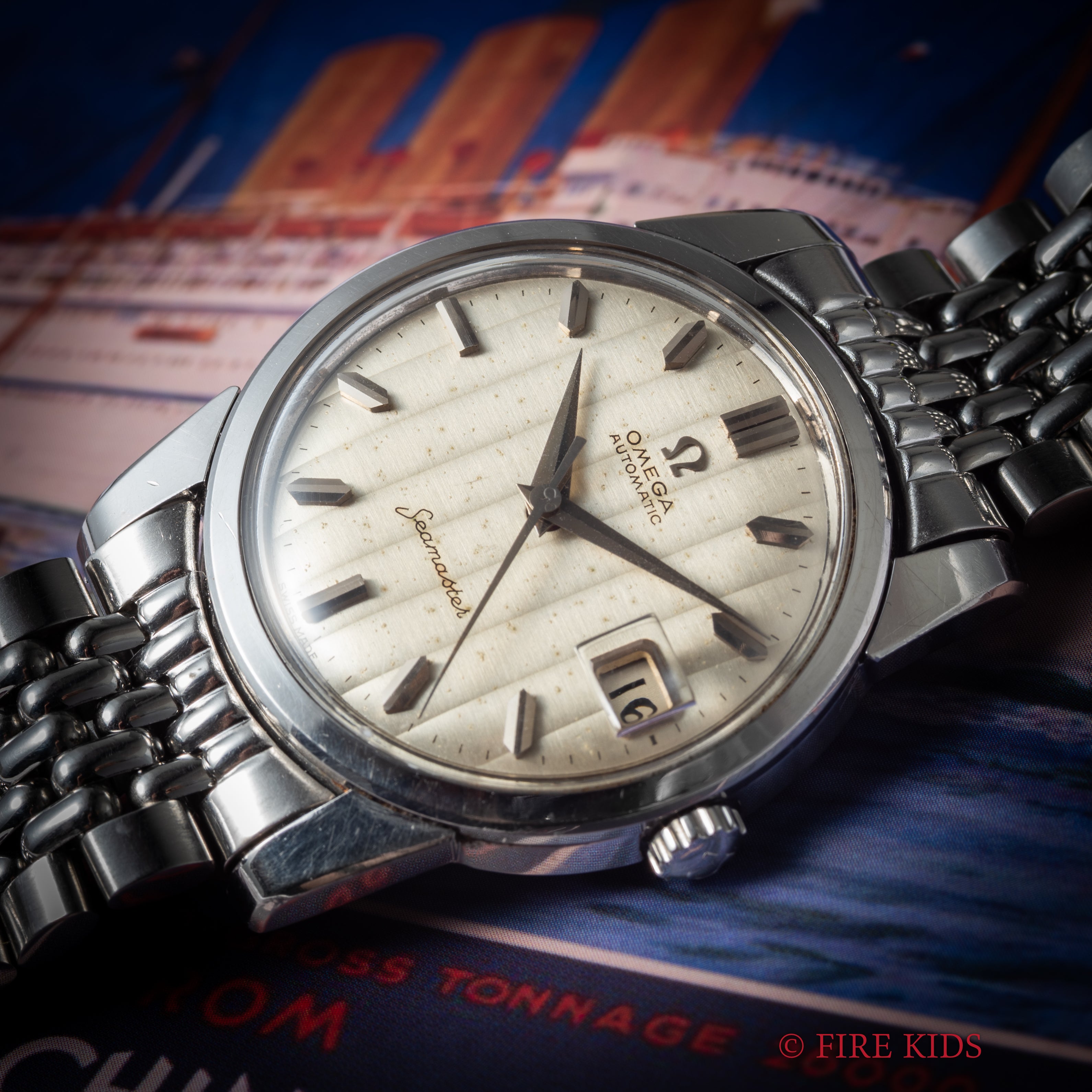 オメガ シーマスター 1962年製 Ref.14762 SC 61 タペストリーダイヤル