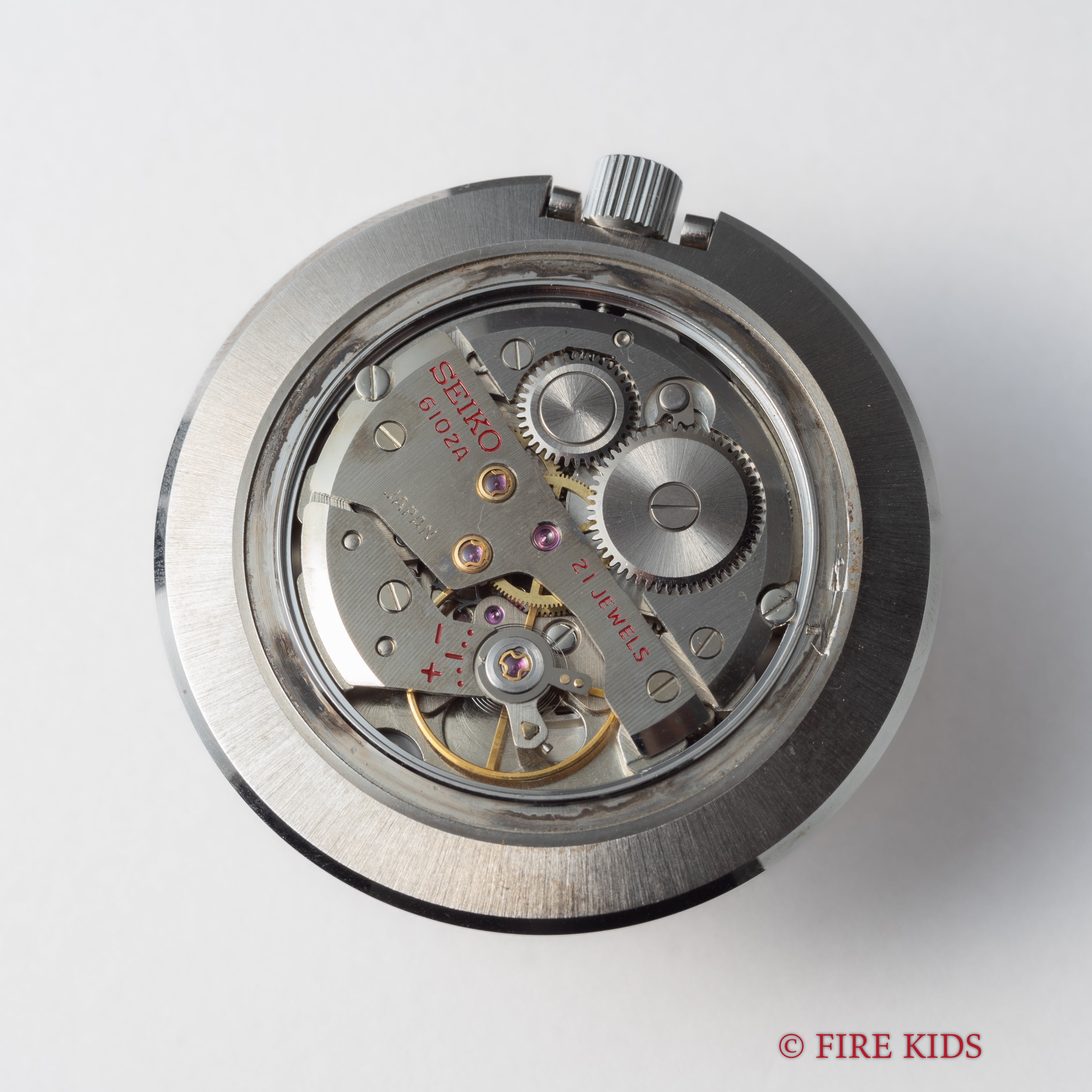 セイコー スカイライナー 懐中時計 1970年製（昭和45年製）手巻 Cal.6102A 組紐付