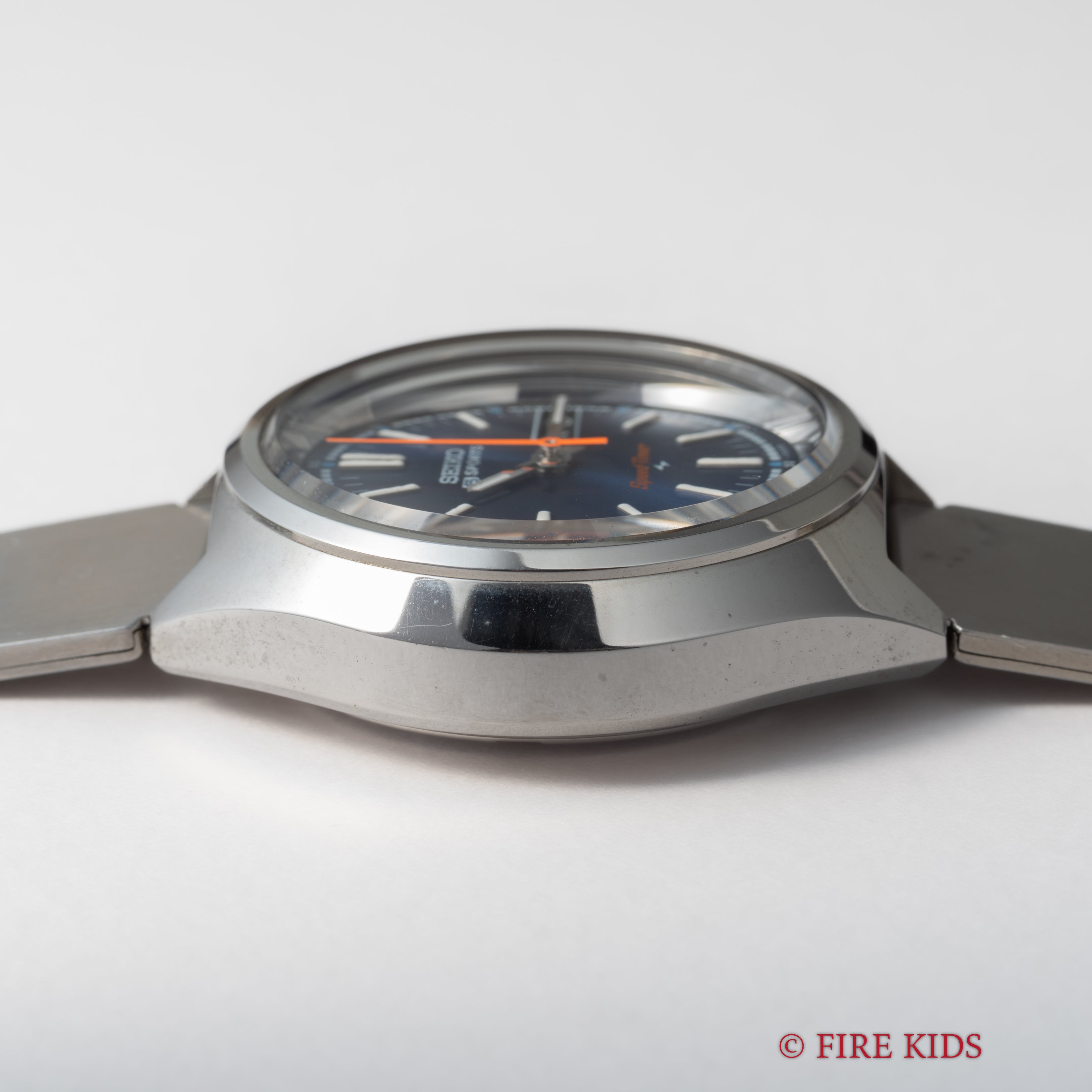 セイコー 5スポーツ スピードタイマー ブルーダイアル Ref.7015-8000 1973年製 タグ、冊子付 N.O.S