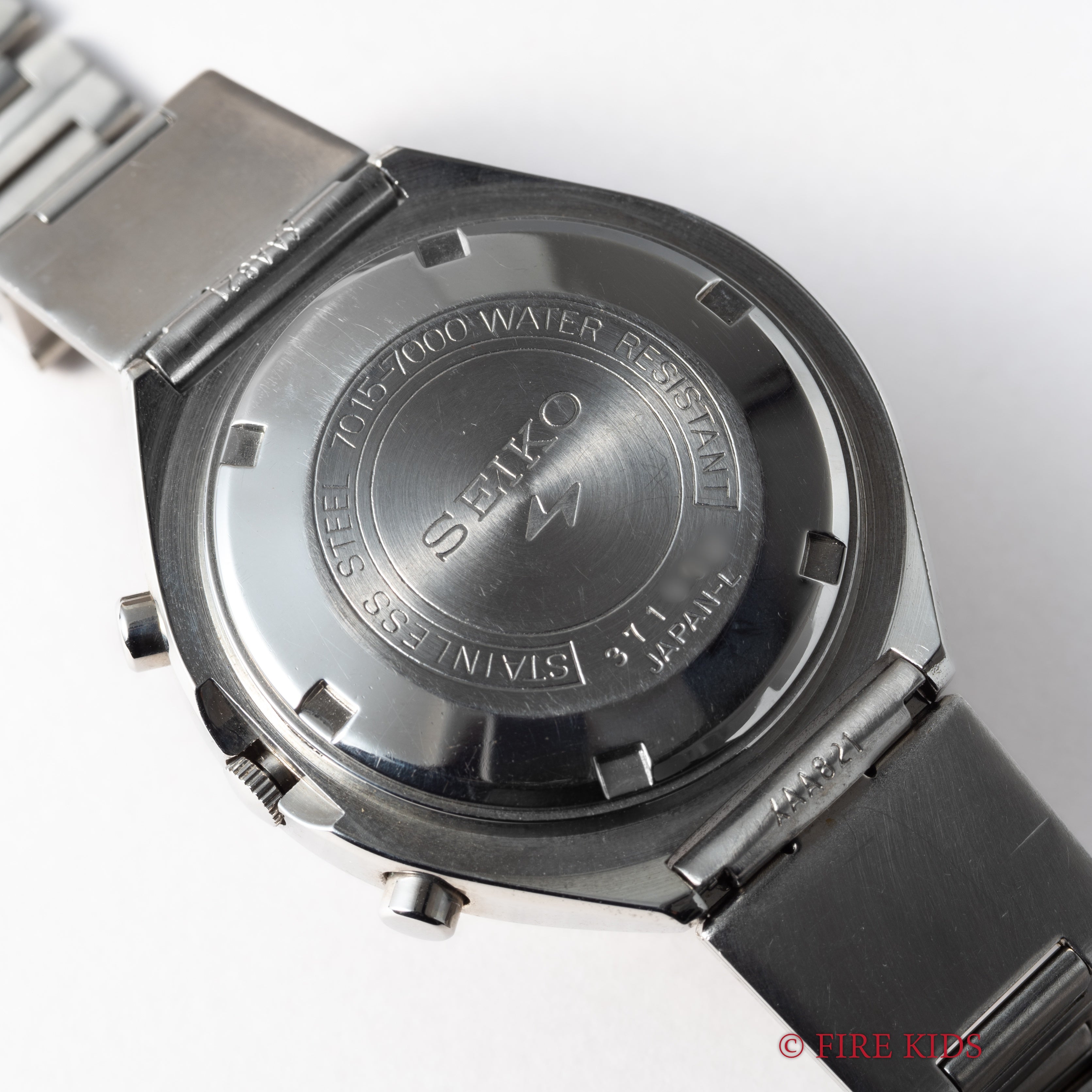 セイコー 5スポーツ スピードタイマー ブルーダイアル Ref.7015-8000 1973年製 タグ、冊子付 N.O.S