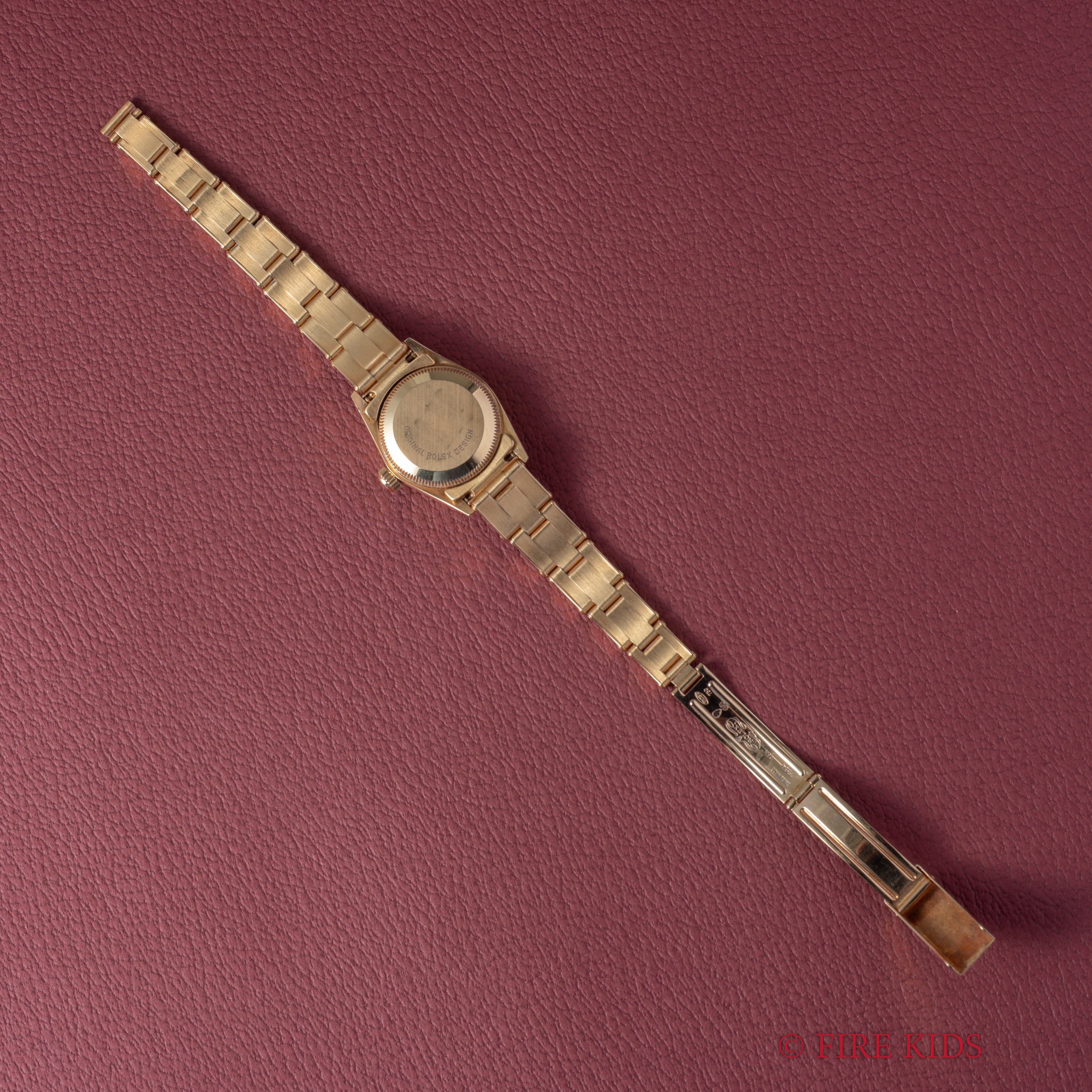 ロレックス 18金無垢オイスターパーペチュアル レディース 1991年製 Ref.67198  純正18金無垢ブレスレットノンデイト