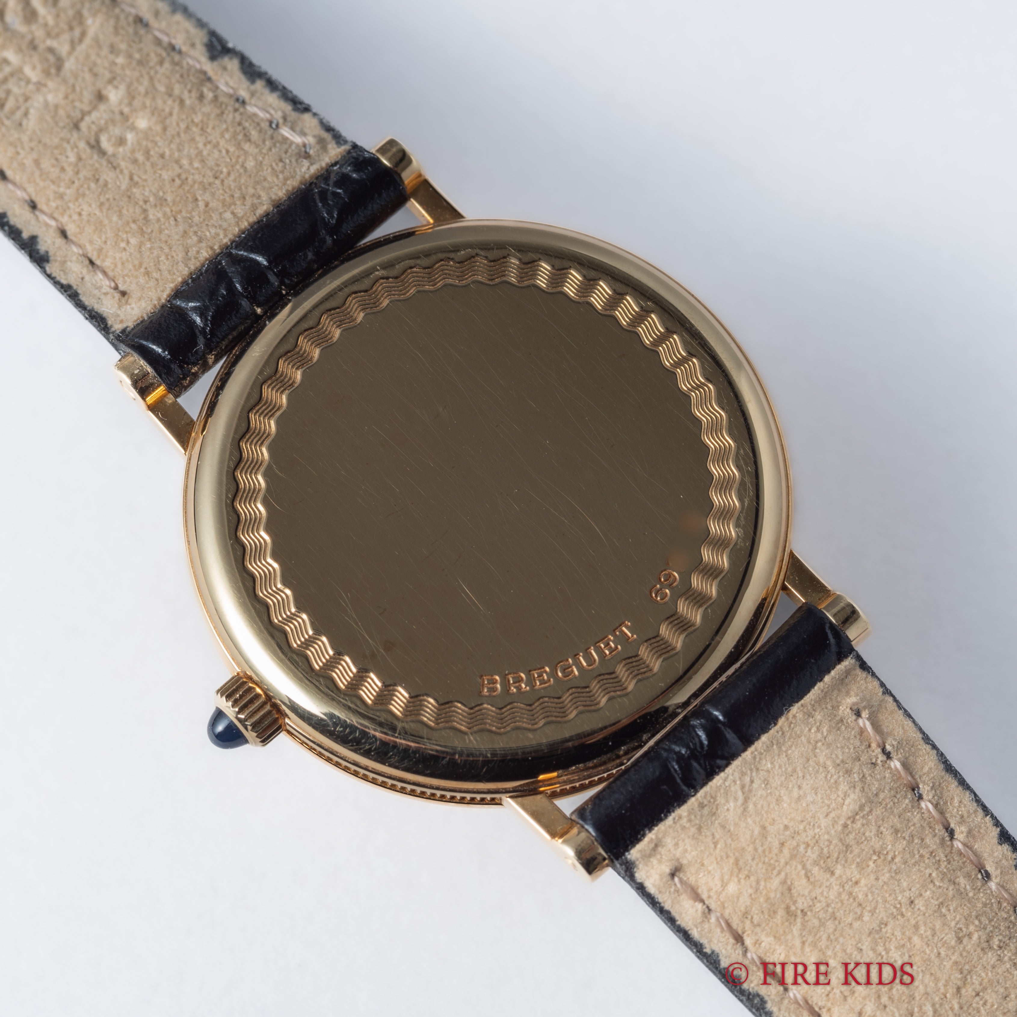 ブレゲ クラシック 18金無垢 1990年製 Ref.3210BA ジャガールクルト製Cal.818/4 純正YG尾錠付き