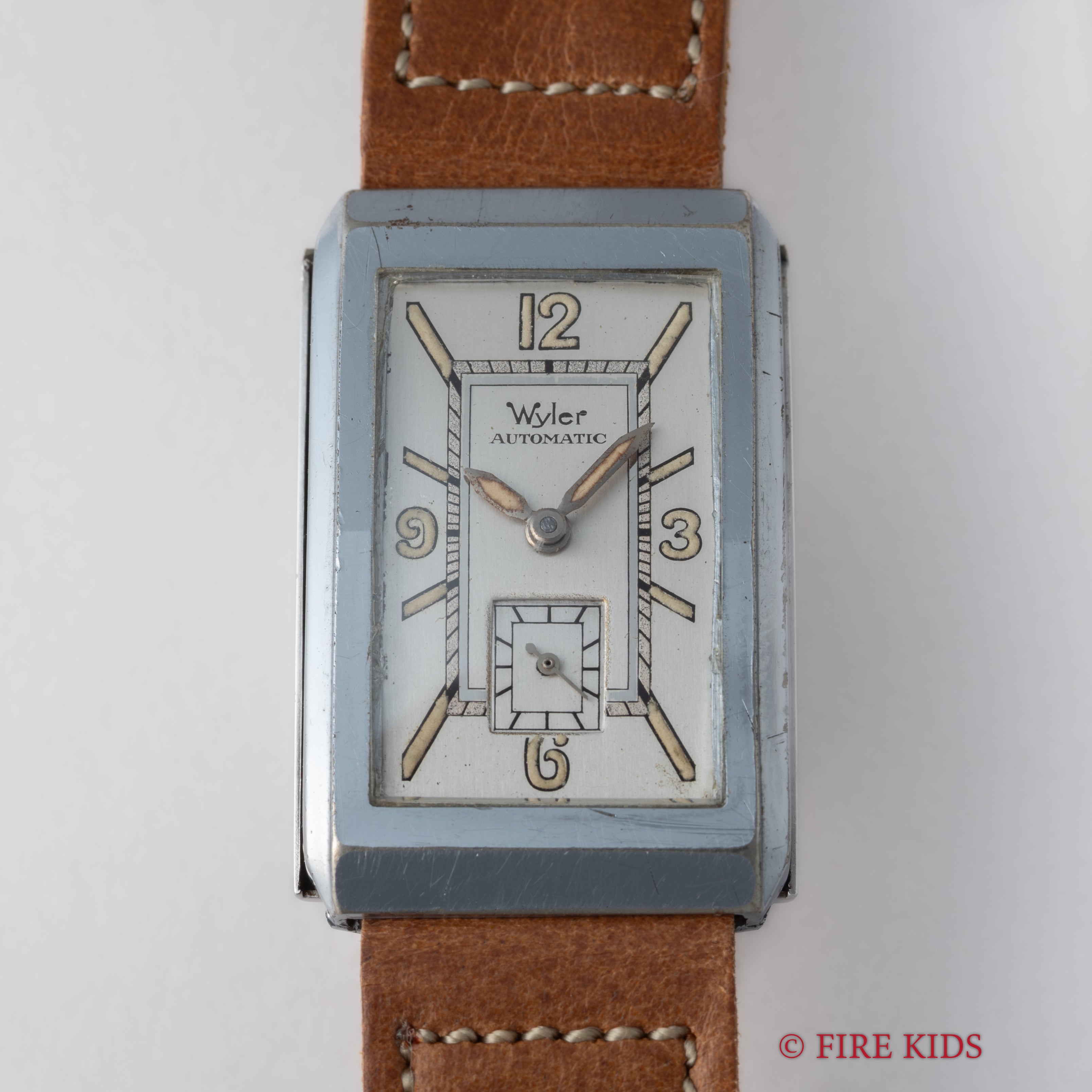 ワイラー ステープラー アールデコ 初期型変形自動巻 1930年代製