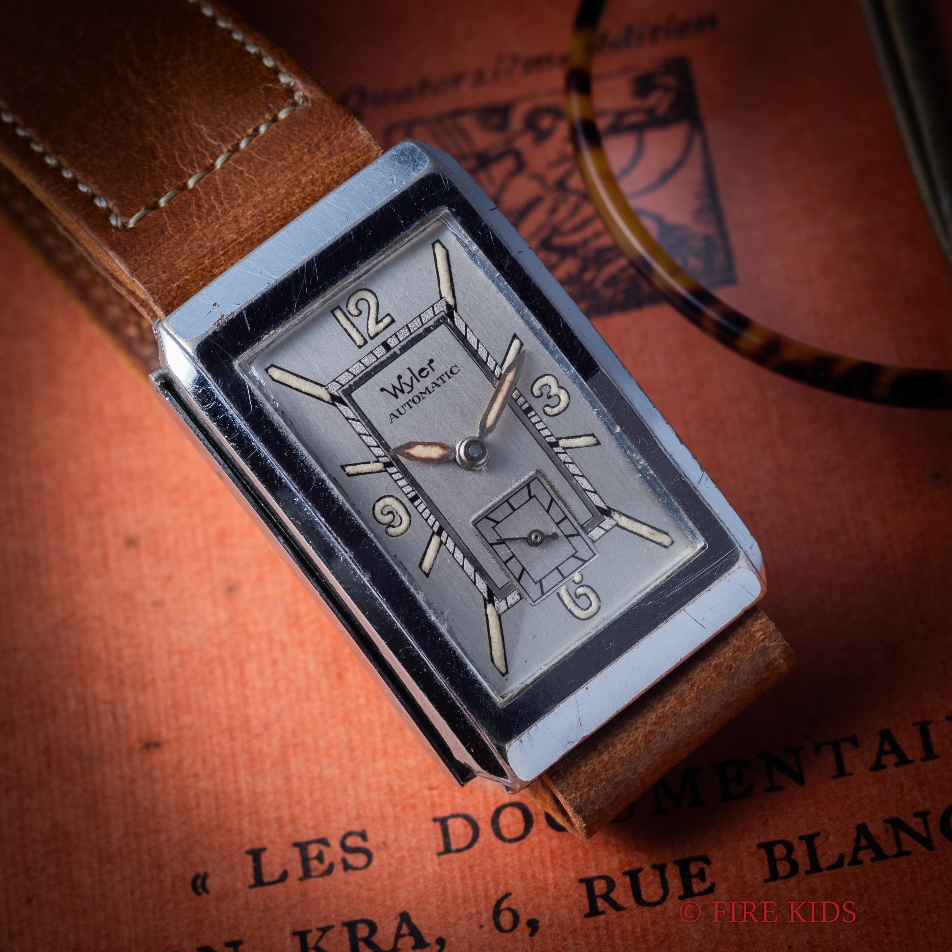 ワイラー ステープラー アールデコ 初期型変形自動巻 1930年代製