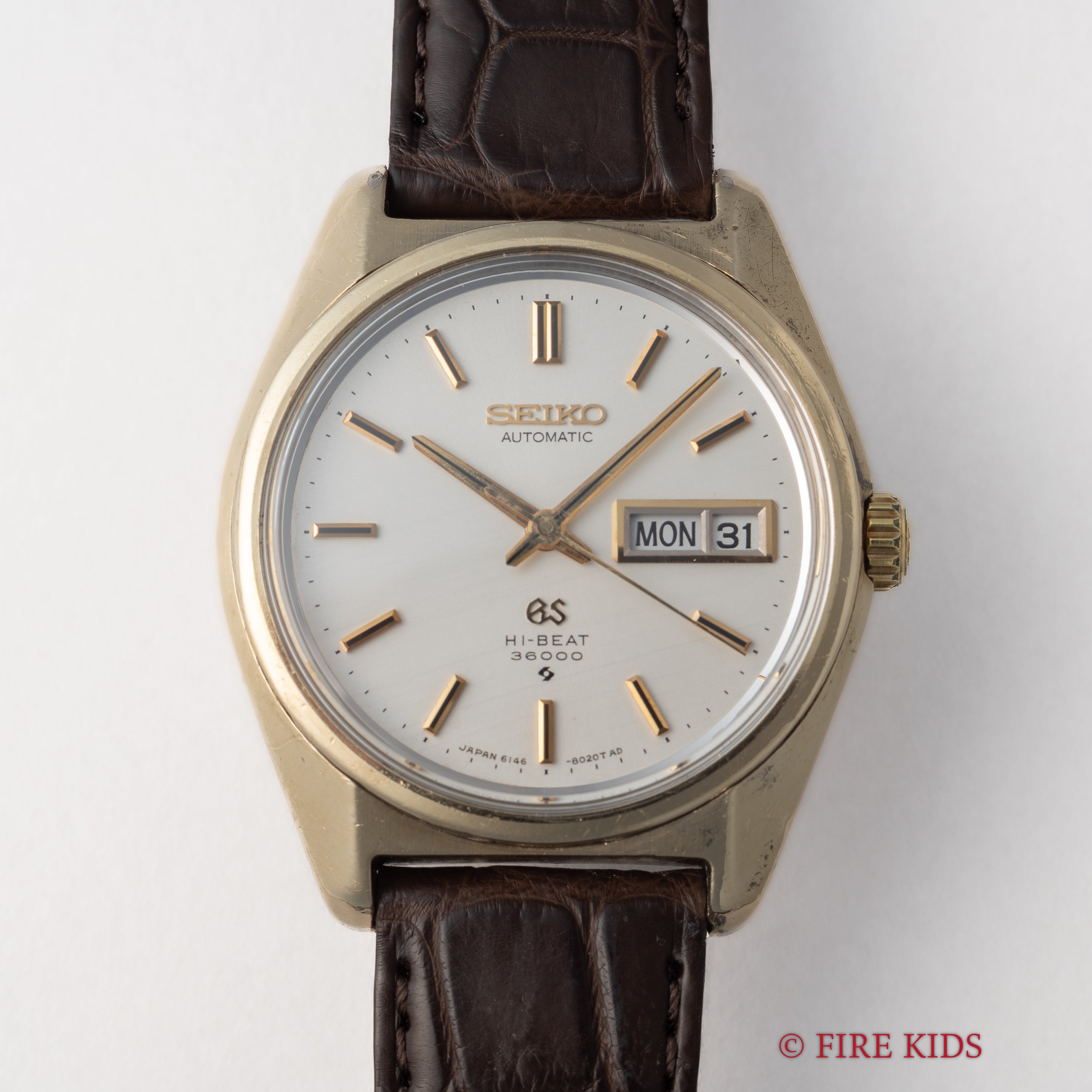 グランドセイコー 1969年製 Ref.6146-8000 希少CAPゴールドケース 36000振動自動巻 61GS