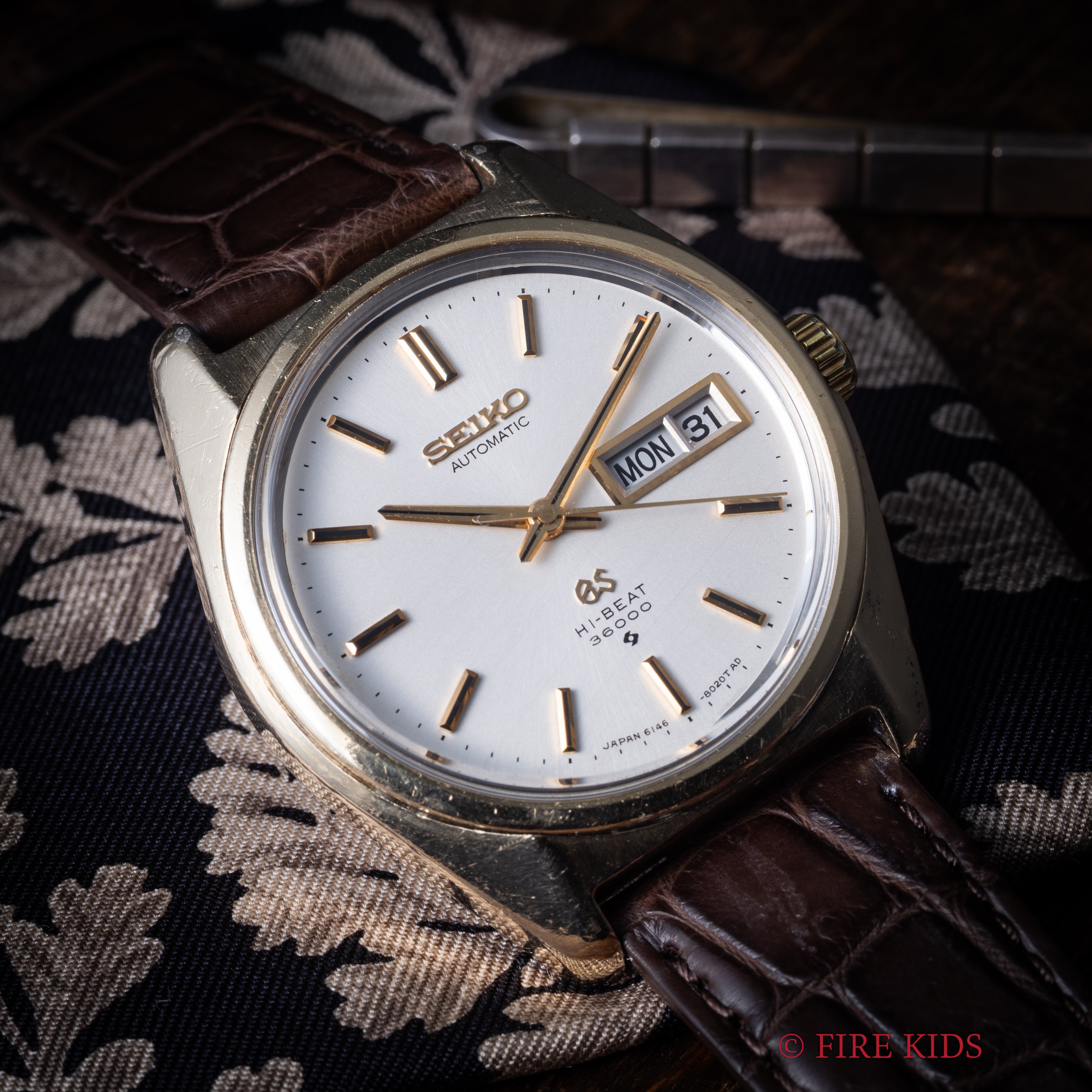 グランドセイコー 1969年製 Ref.6146-8000 希少CAPゴールドケース 36000振動自動巻 61GS