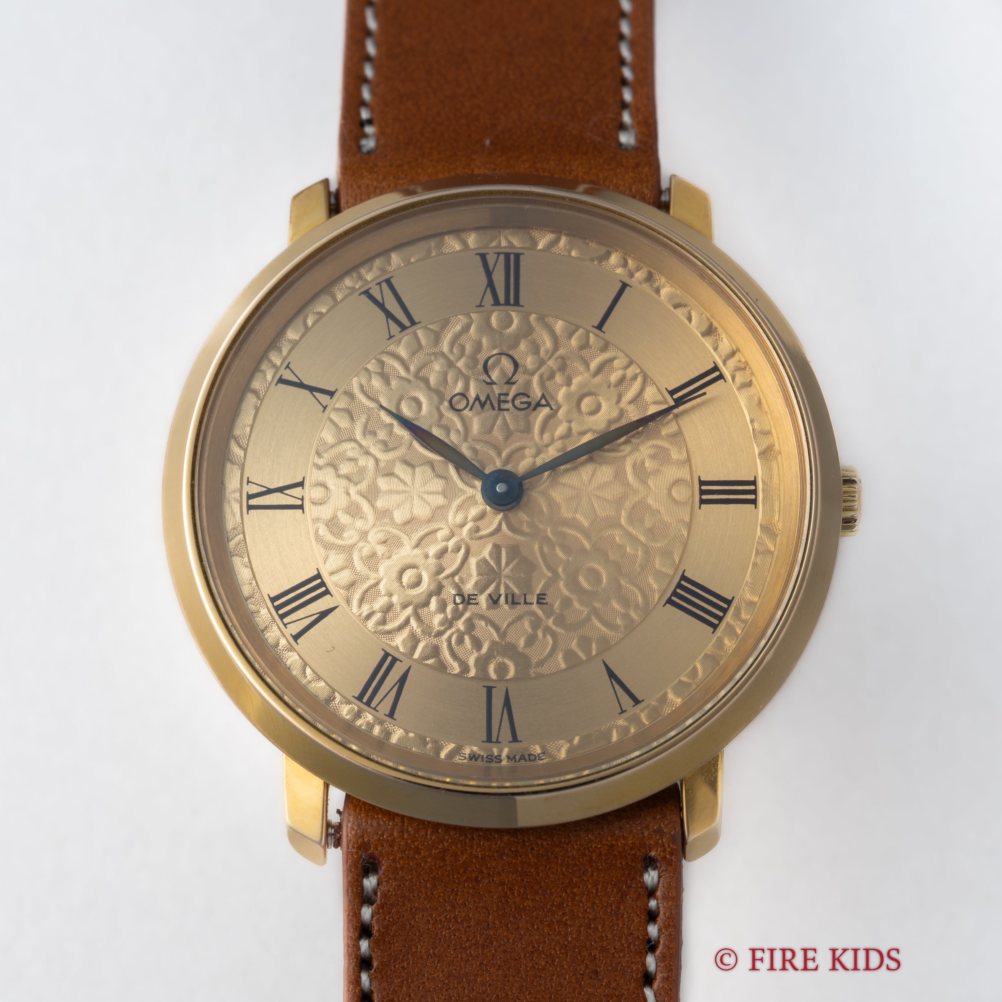 オメガ デ・ヴィル 1972年製 エングレーブドダイヤル Ref.111.0107 手巻き Cal.625