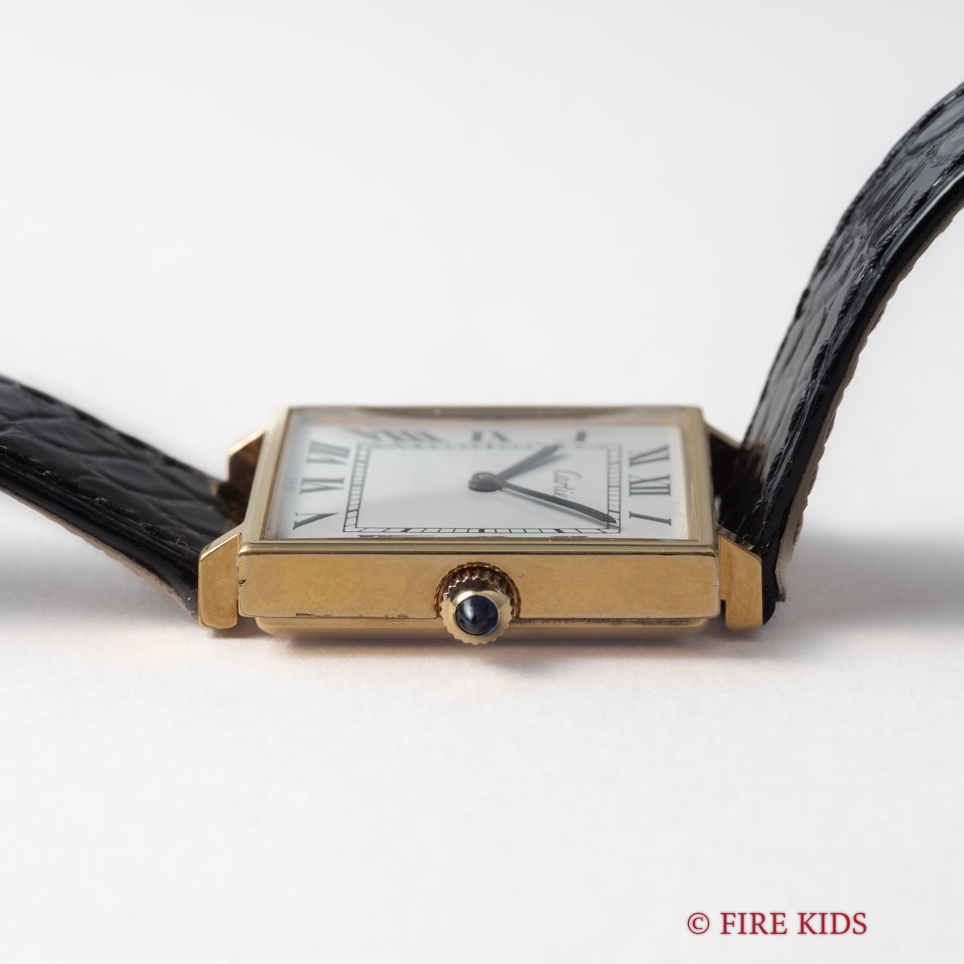 カルティエ プレマストタンク スクエア 手巻 1970年代製 ホワイトローマンダイヤル