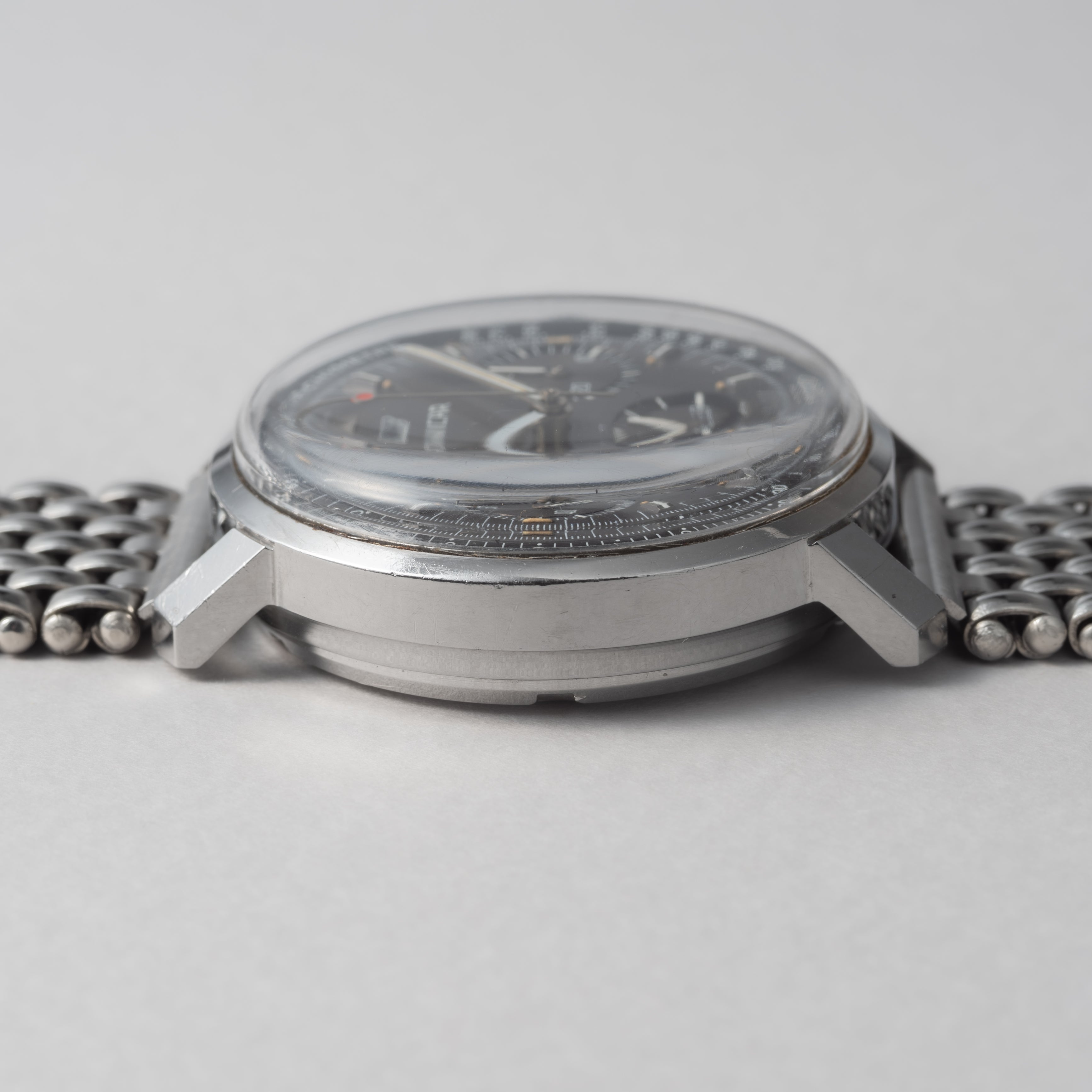 エニカ バルジュー72搭載クロノグラフ ガルニクス 1960年代製 手巻 社外ライスブレス