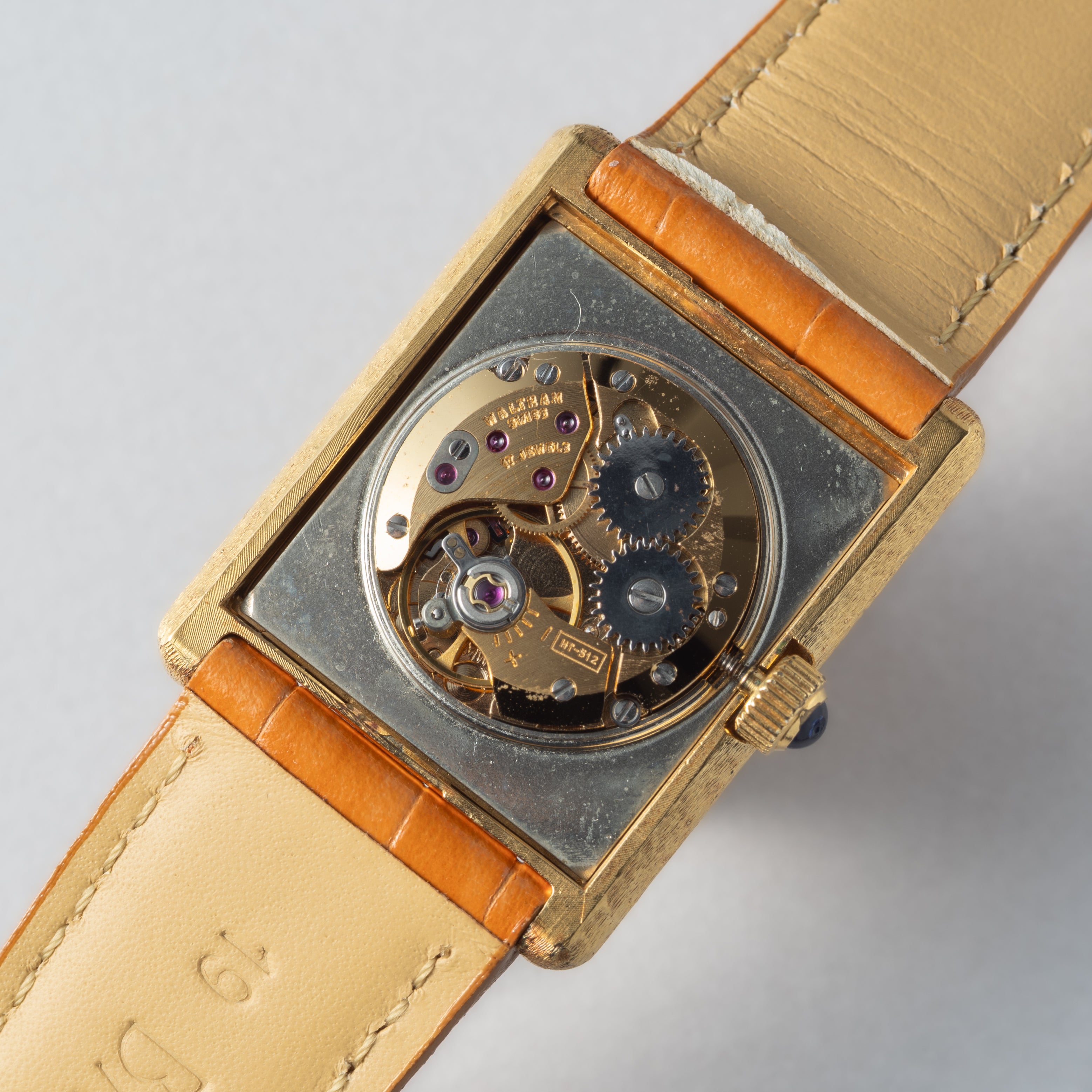 ウォルサム マキシム 1980年代製 手巻き ストーンダイヤル GPケース