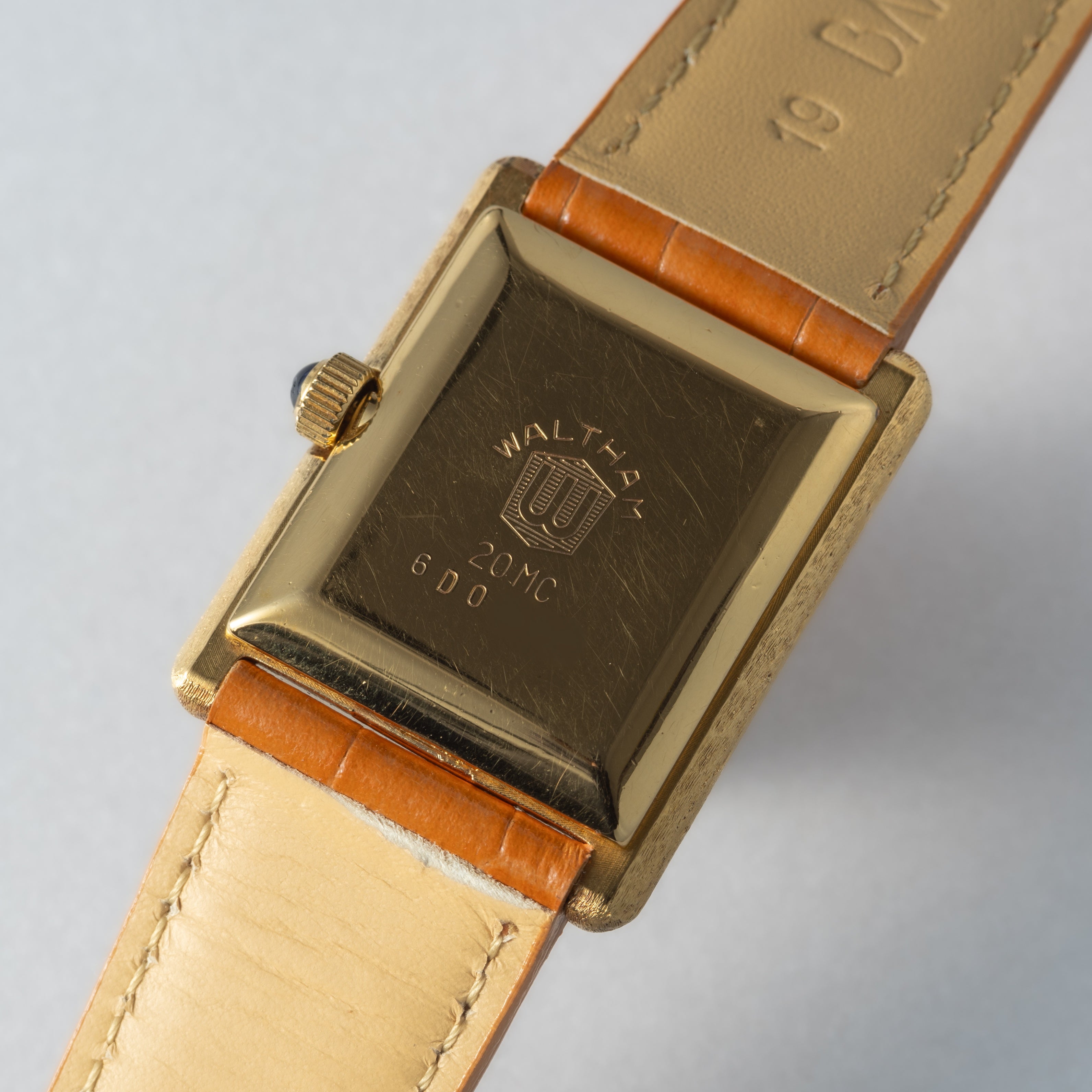 ウォルサム マキシム 1980年代製 手巻き ストーンダイヤル GPケース