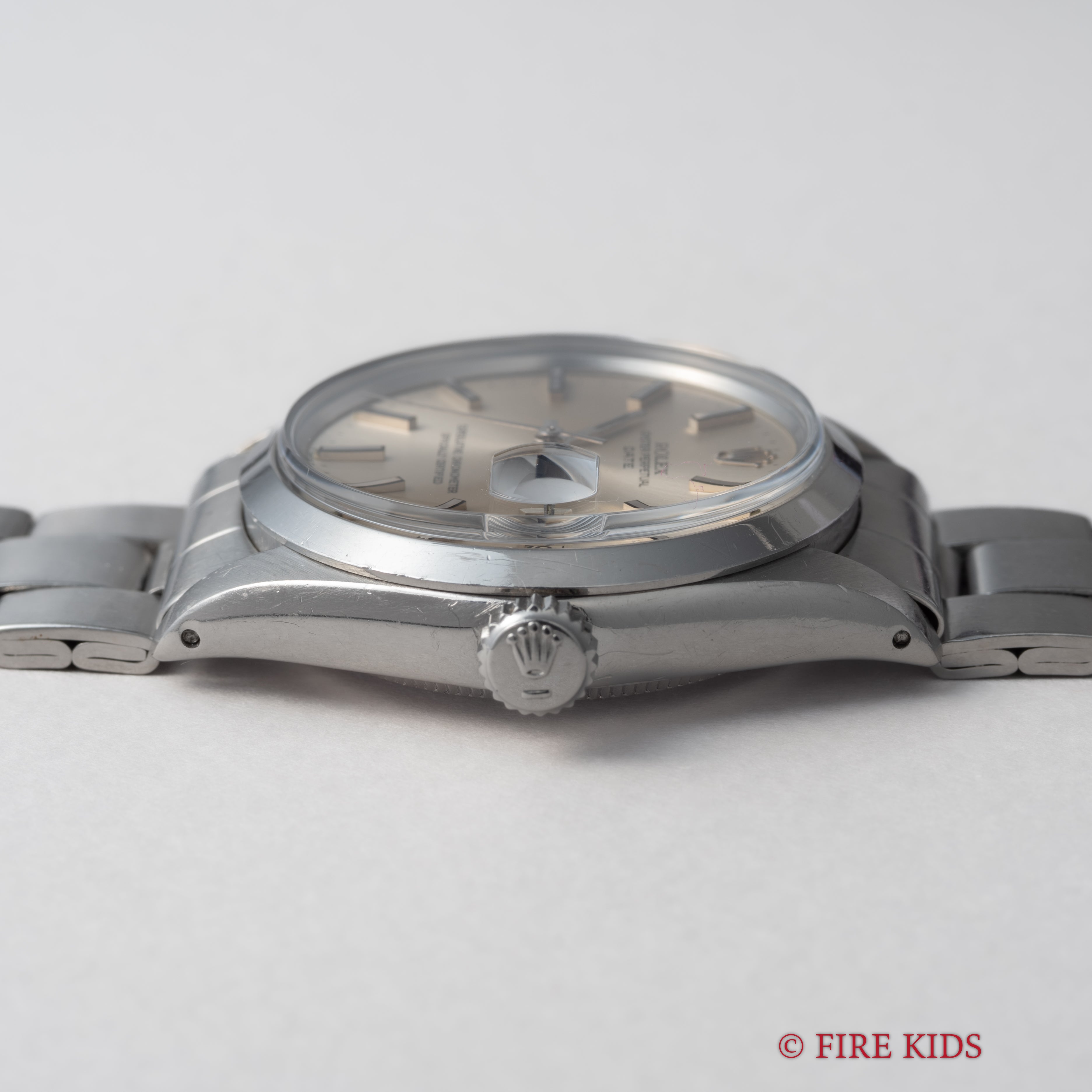 ロレックス 1972年製 オイスターパーペチュアルデイト Ref.1500 シルバーダイヤル