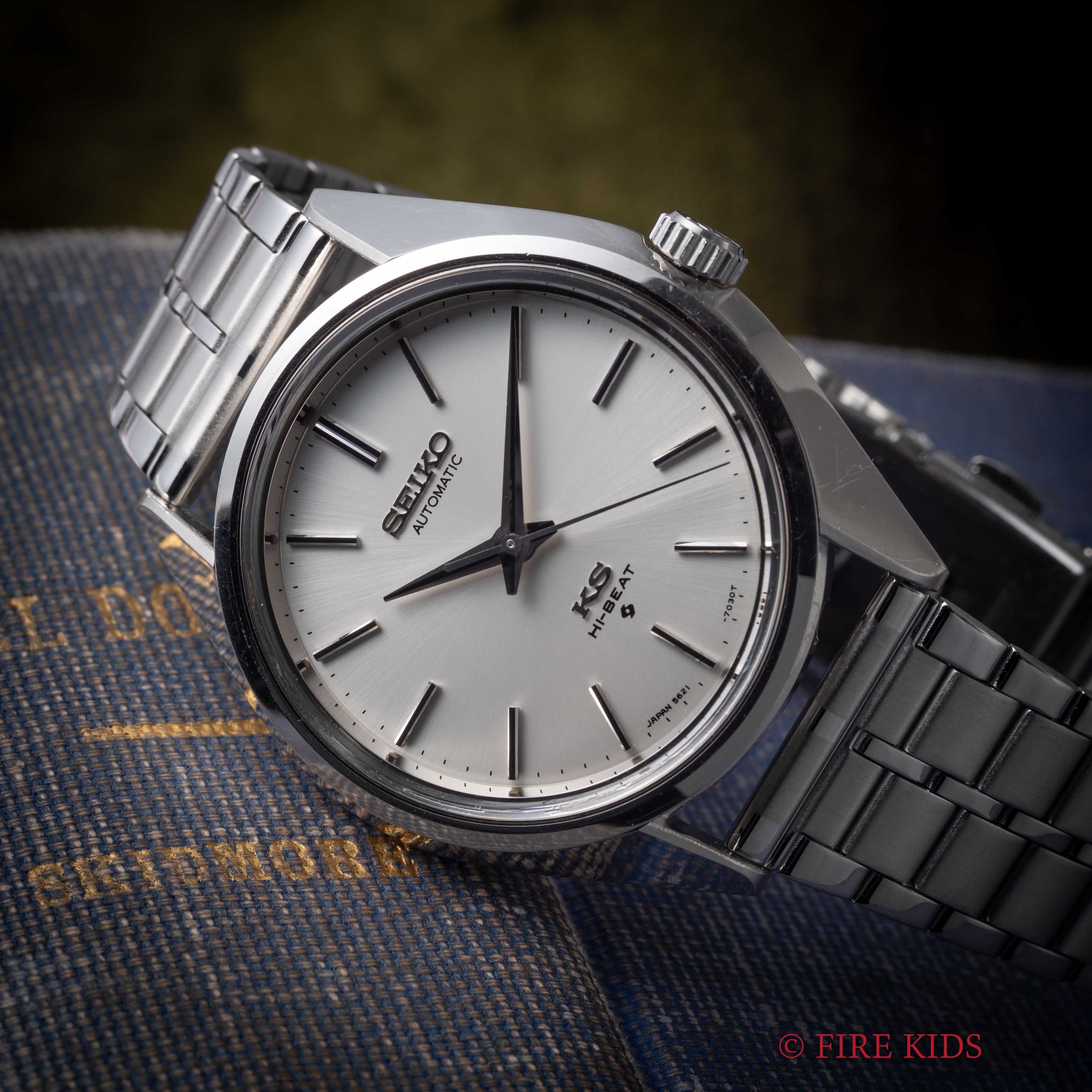 セイコー キングセイコー 56KS 1972年製 ハイビート 自動巻き ノンデイト Ref.5621-7020