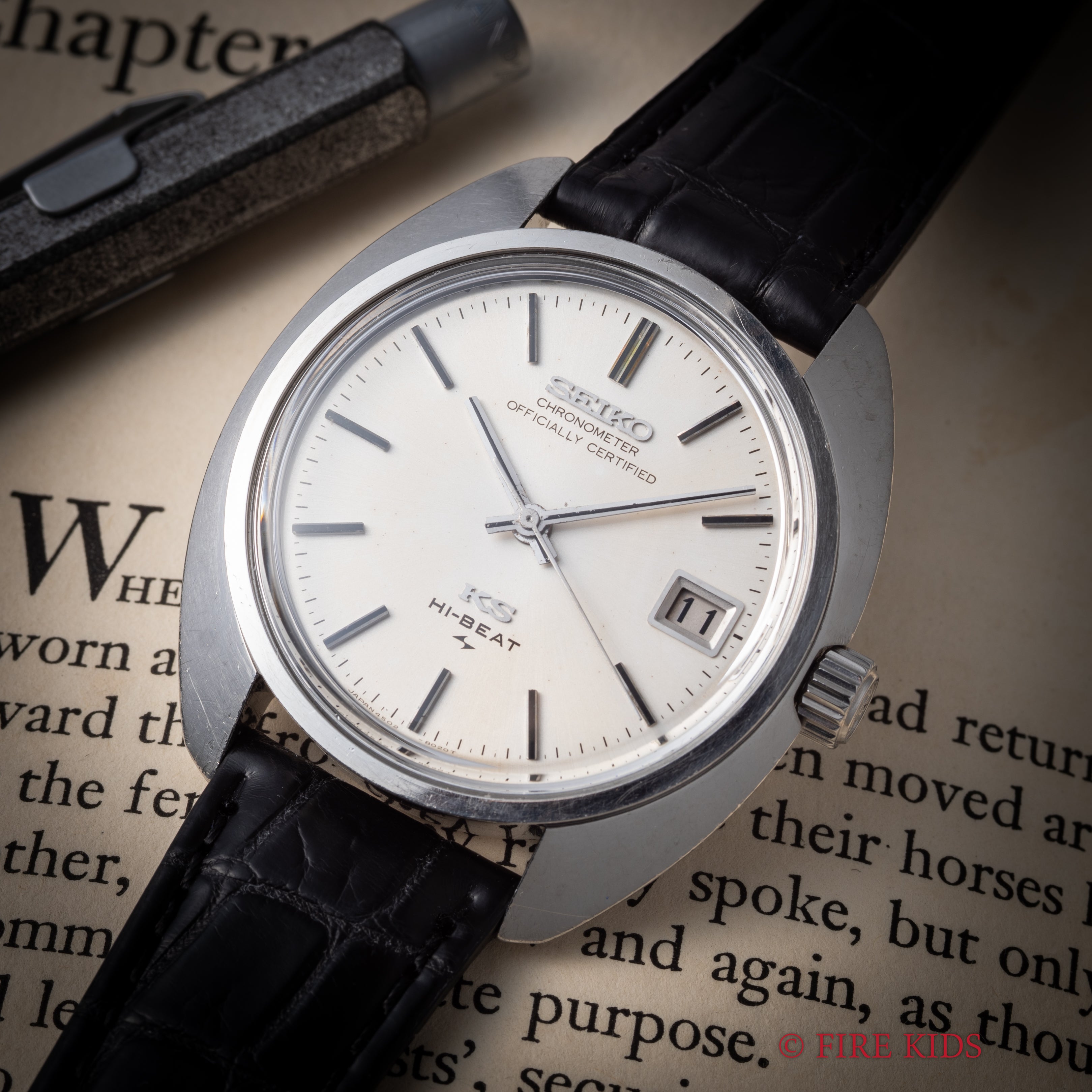 キングセイコー クロノメーター 10振動 手巻き 45KS 1970年製 Ref.4502-8010