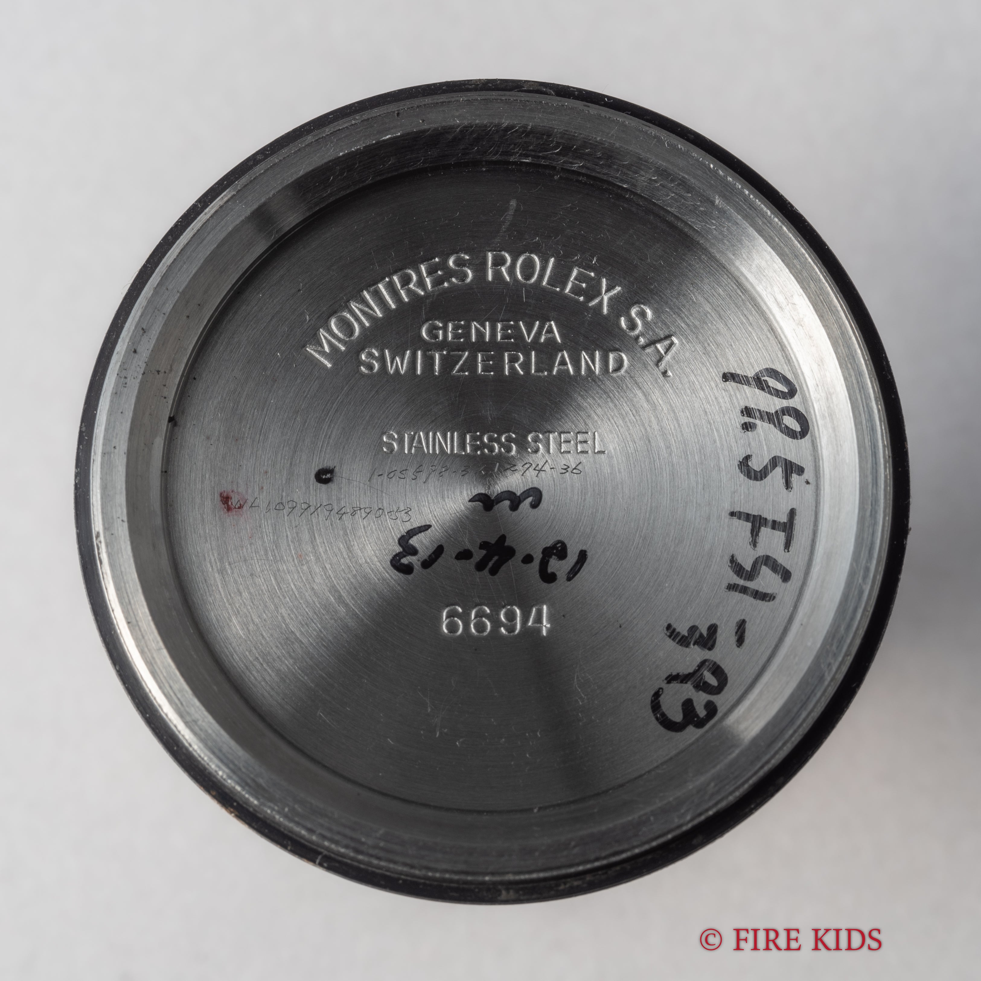 ロレックス Ref.6694 1986年製 サービスブラックダイヤル 純正ブレス