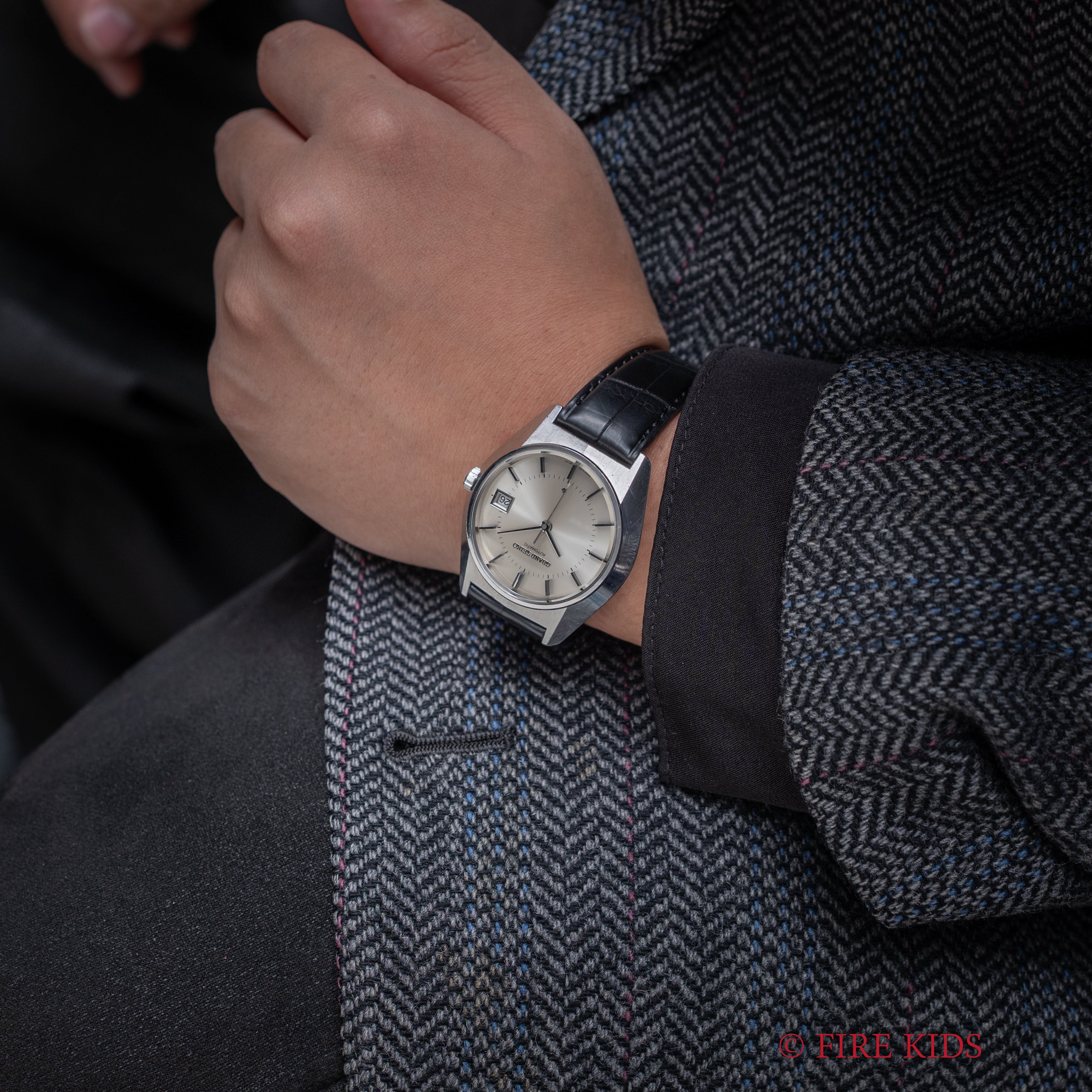 グランドセイコー V.F.Aファーストモデル Ref.6185-8020 1969年製 61V.F.A