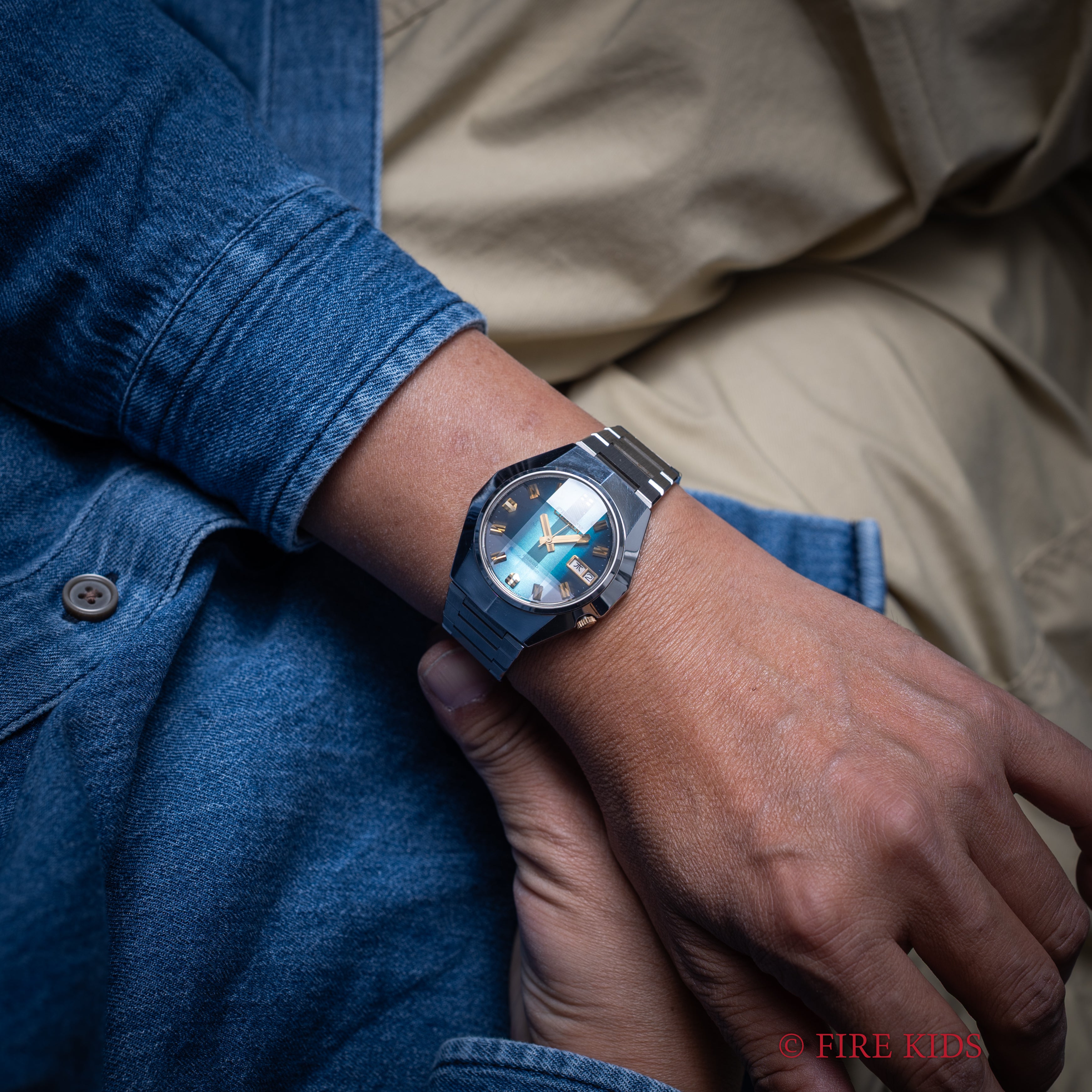 シチズン レオパール カスタム Ref.4-771044Y 1973年製 タグ付き純正ブレス 美品 カットガラス