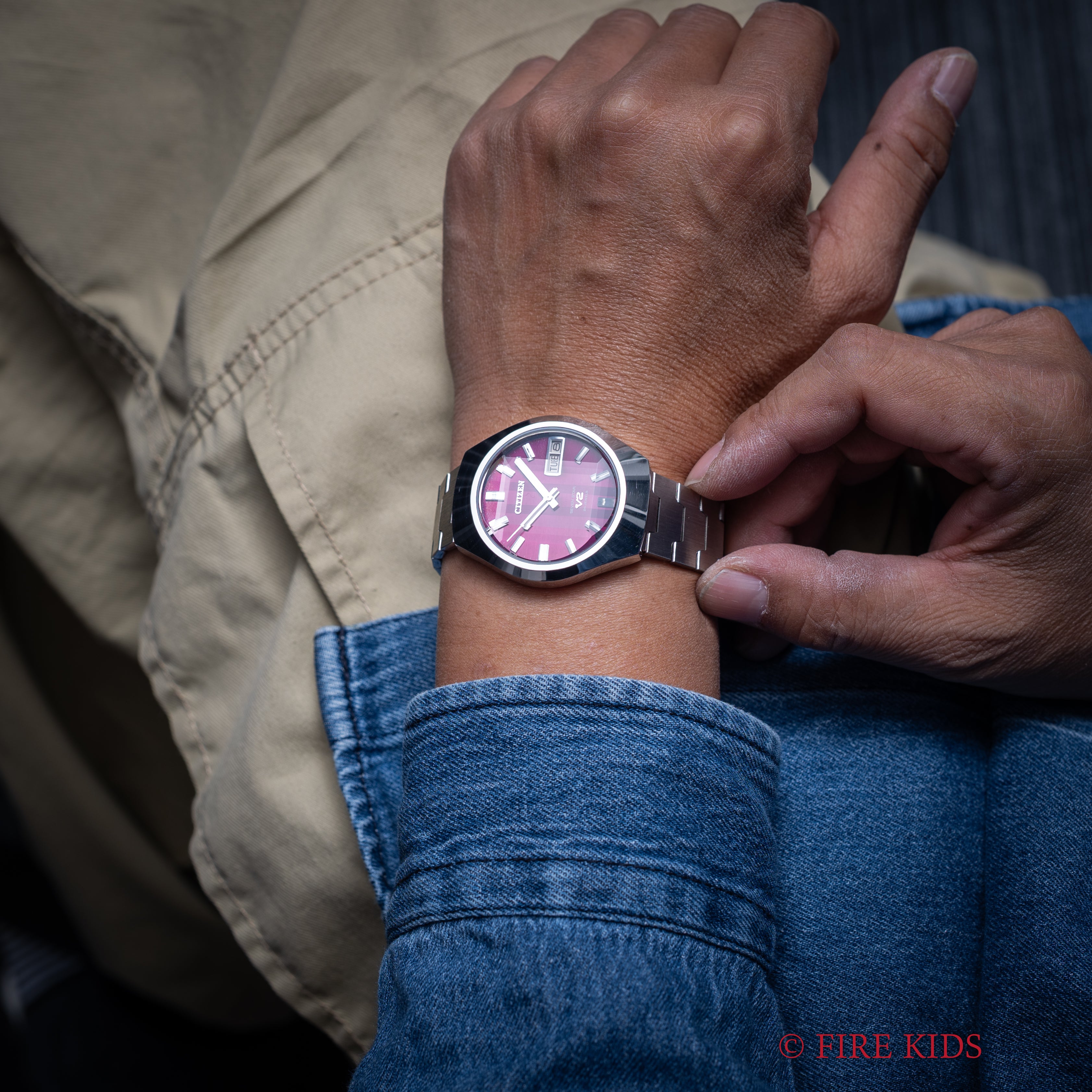 シチズン セブンスターV2 Ref.4-771141-K 1974年製 タグ付き 美品 純正ブレス