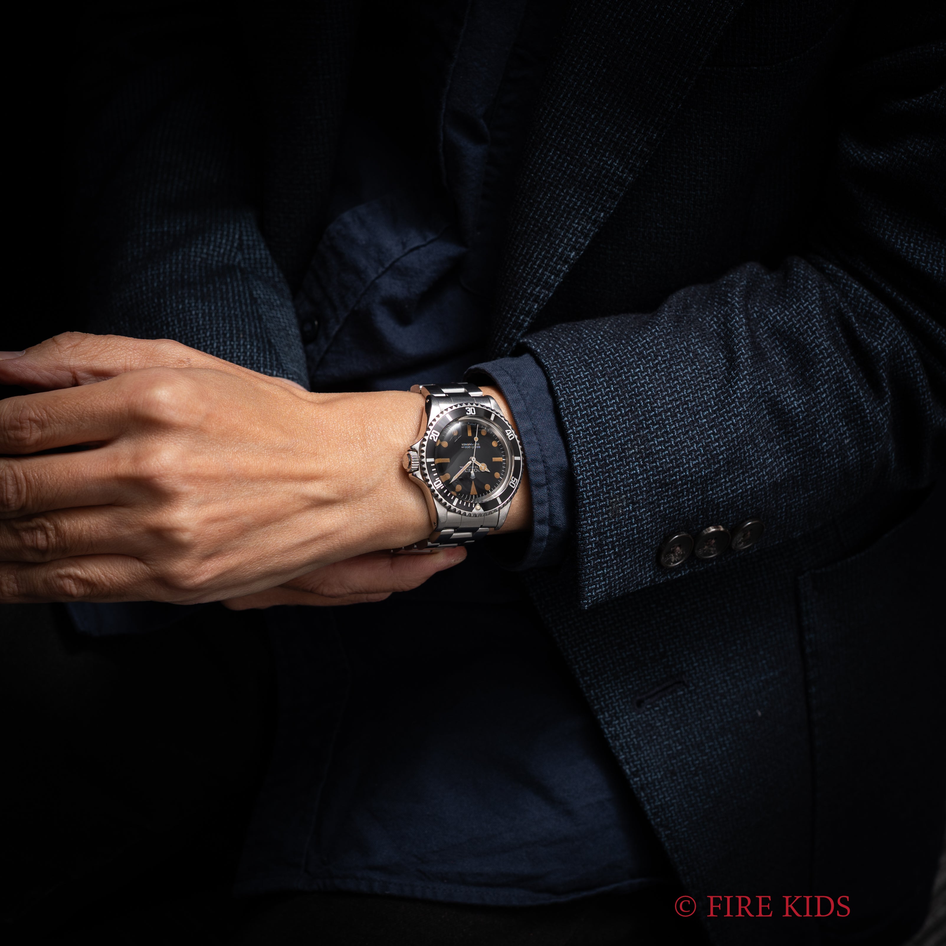 ロレックス サブマリーナー 1977年製 プレコメックス Ref.5513 自動巻 純正ブレス