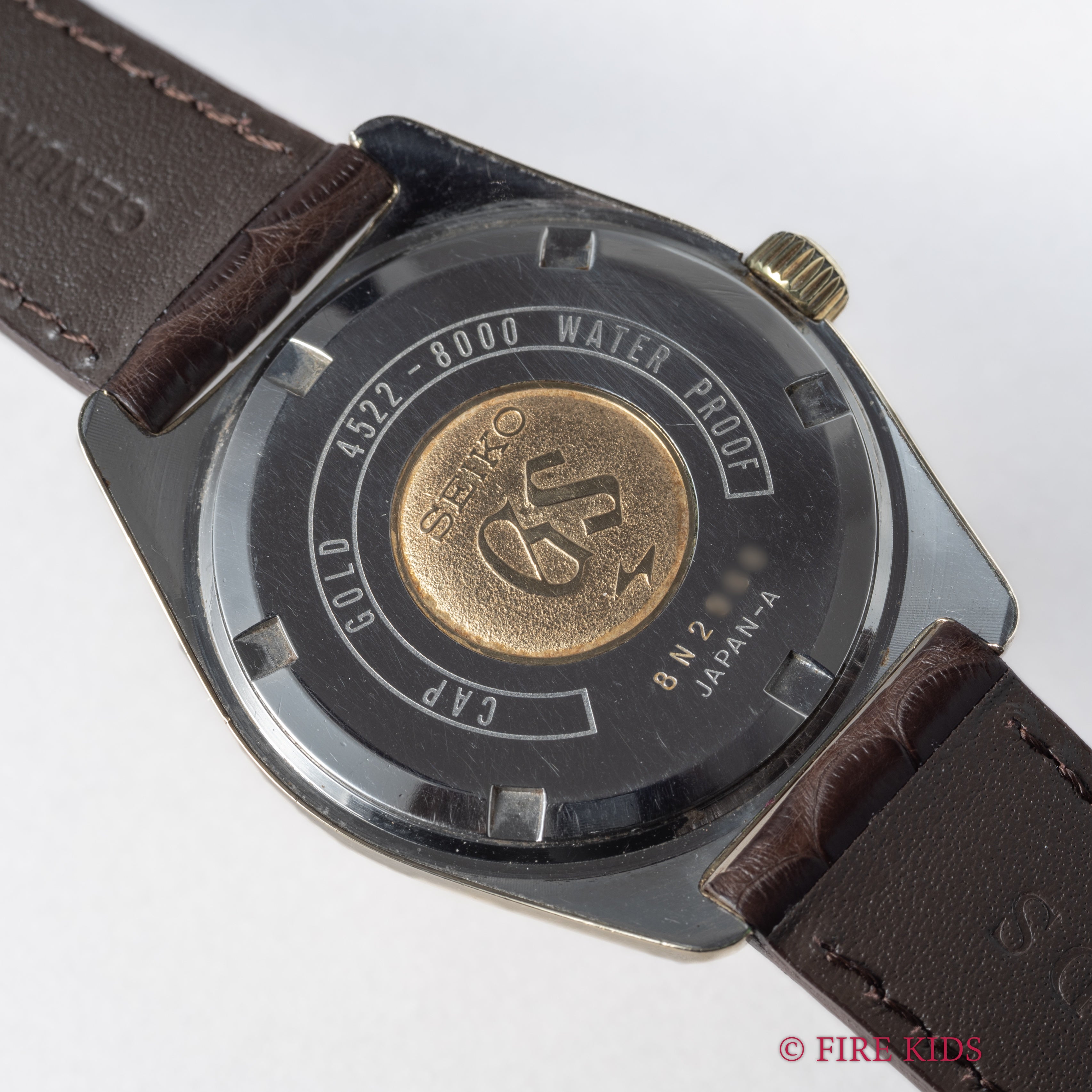 グランドセイコー 1968年製 手巻10振動 Ref.4522-8000 キャップゴールド 45GS パティーナダイヤル