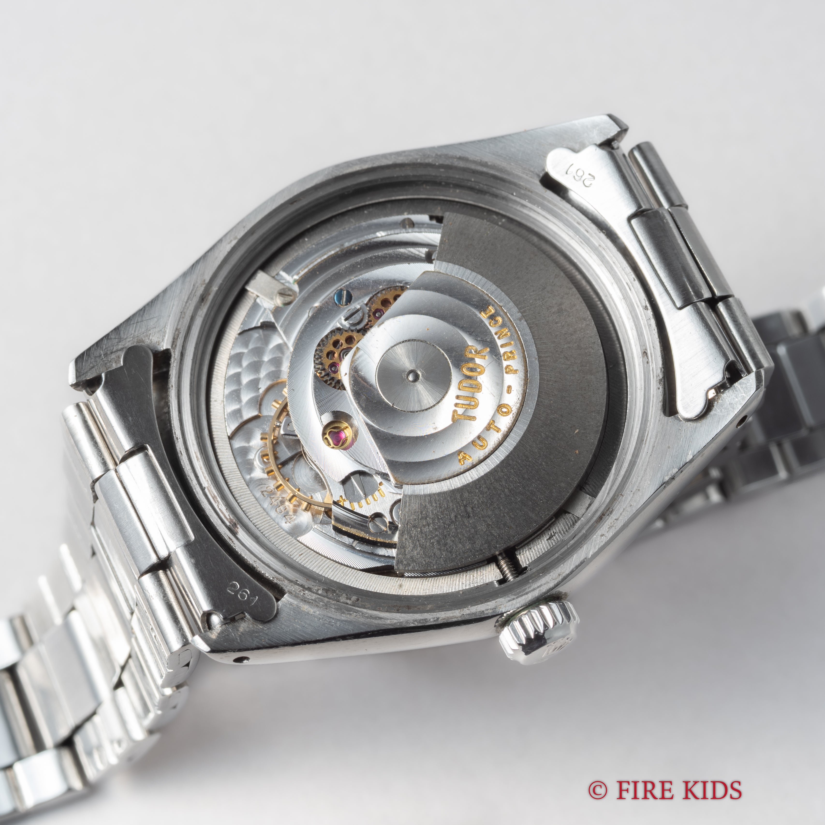 チューダー プリンスオイスターデイト ブルー 1968年製 自動巻き ロレックス純正巻きブレス