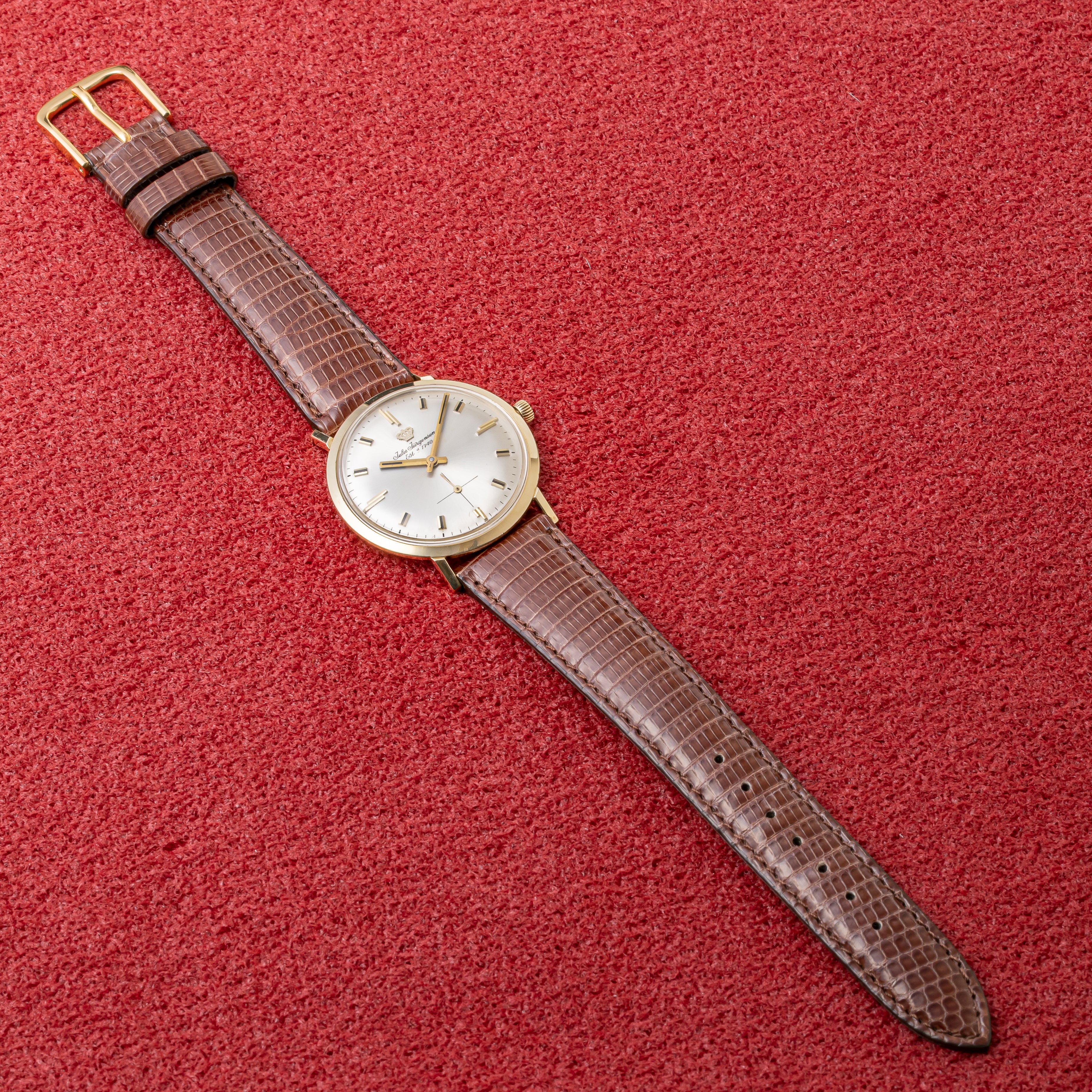 ☆ ユール・ユルゲンセン　14YG 紳士用　腕時計　1950年頃