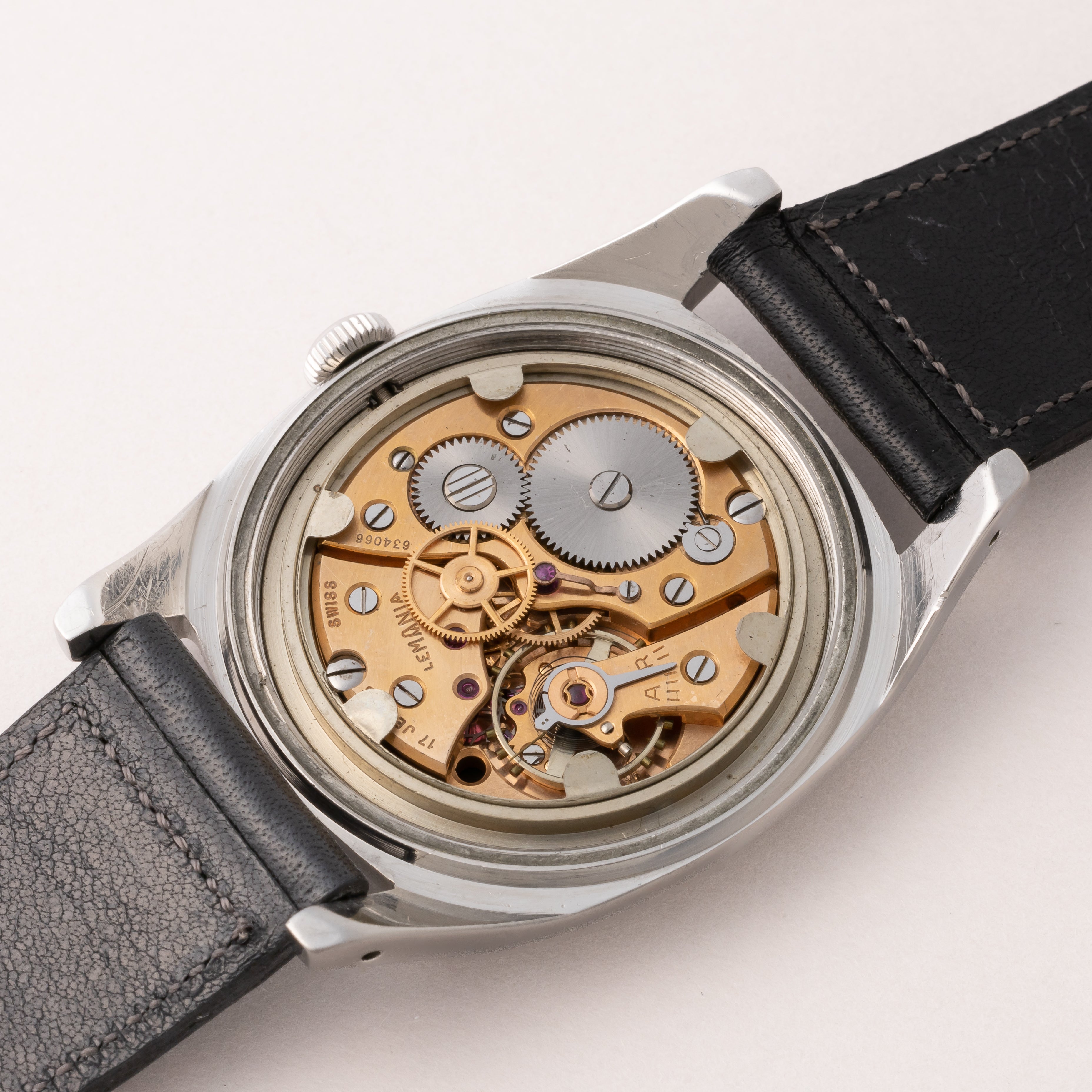 1940年代 レマニア ミリタリー ウォッチ 手巻き ヴィンテージ - 時計