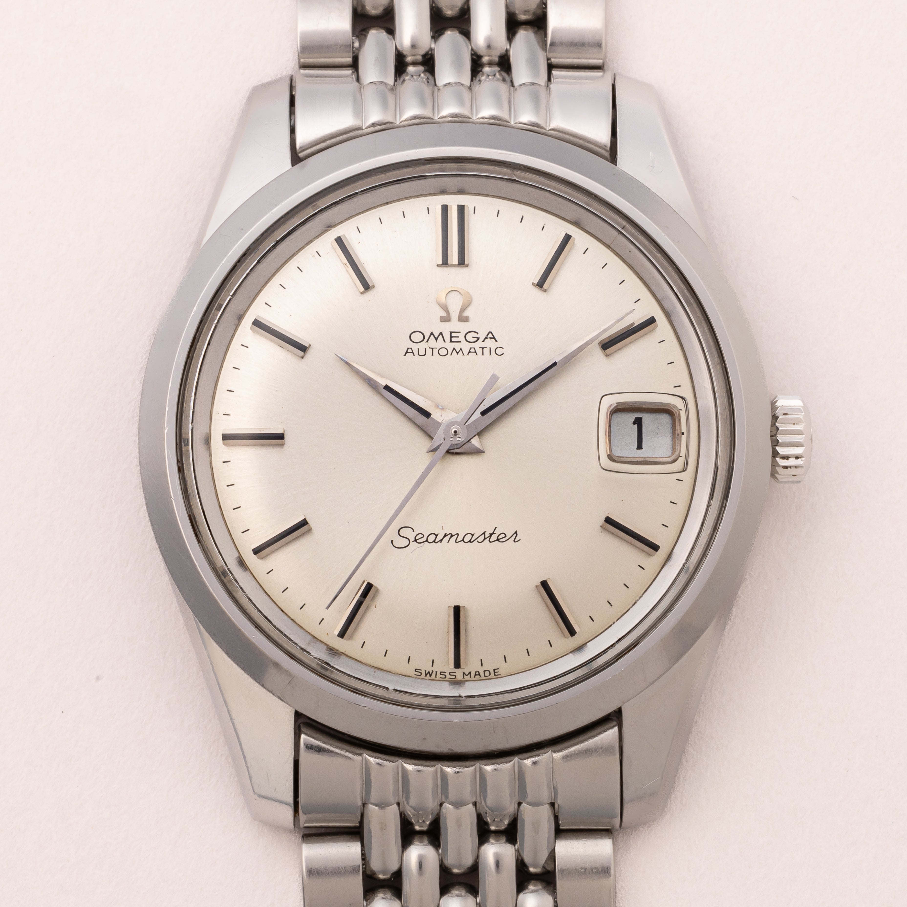 OMEGA オメガ OMEGA Ref.166.037 シーマスター Cal.565 デイト ライスブレス 自動巻き メンズ _764528