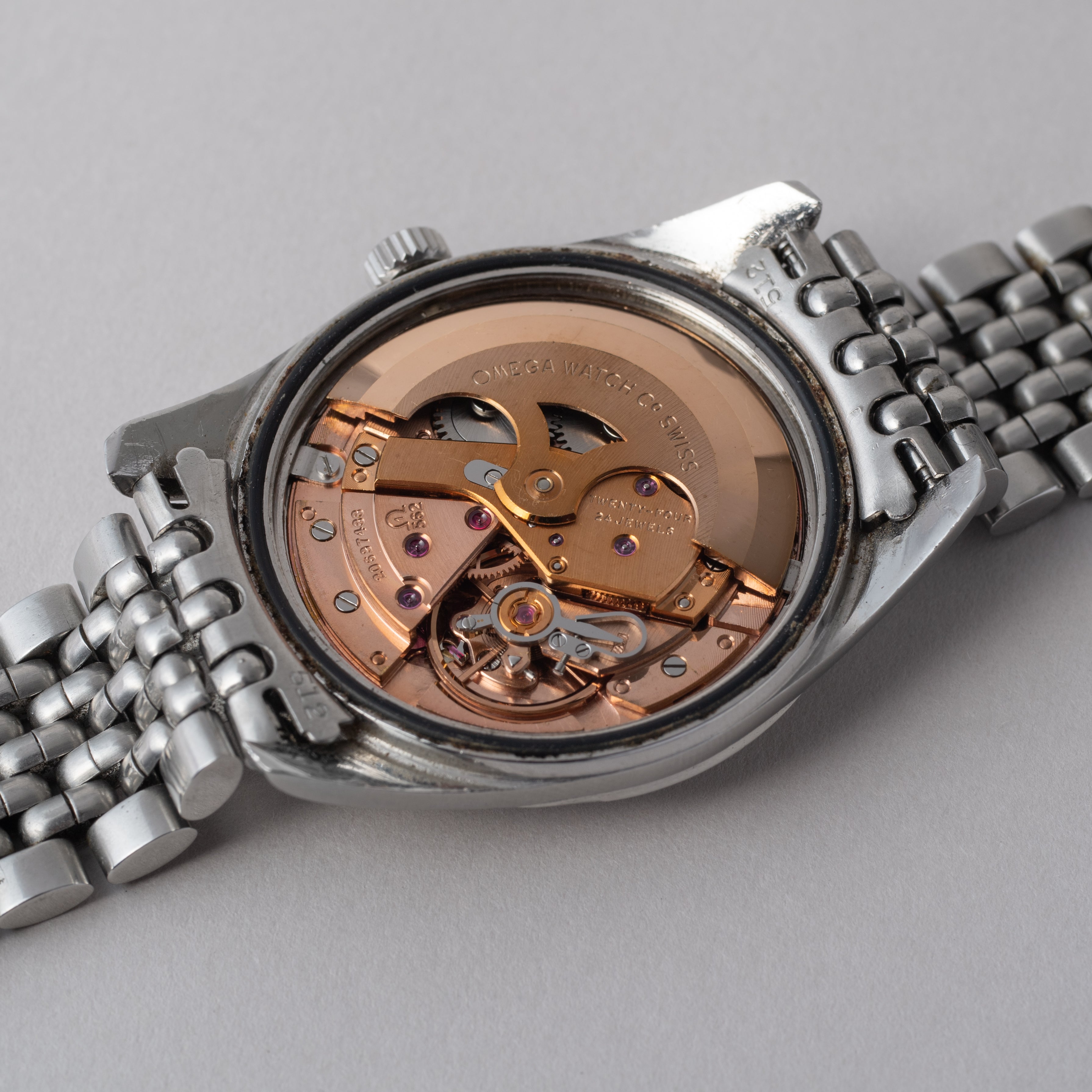 オメガ シーマスター 1963年製 Ref.166.010 ブレス付き