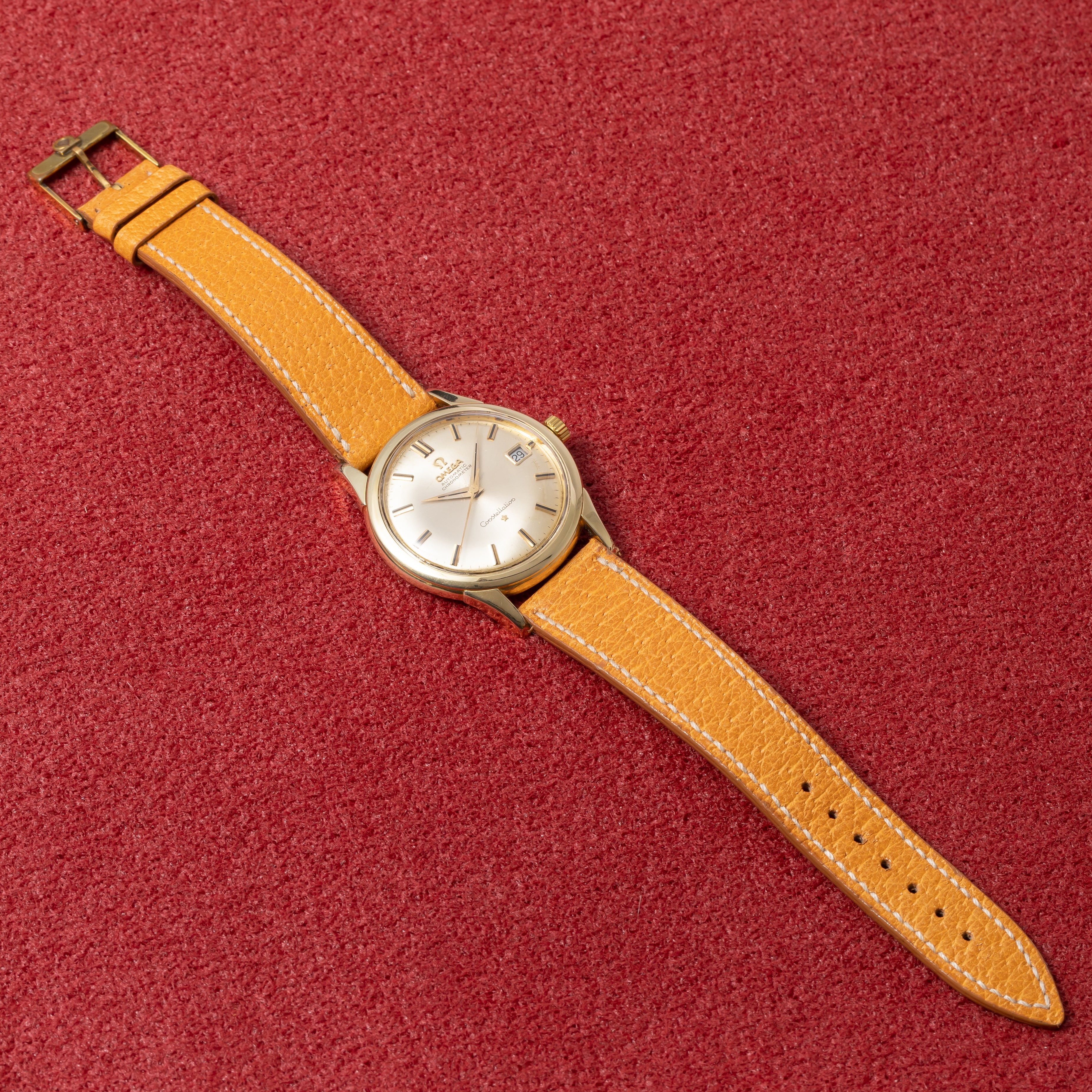 オメガ コンステレーション 1961年製 GF 箱、ギャラ付き Ref.14777 61SC