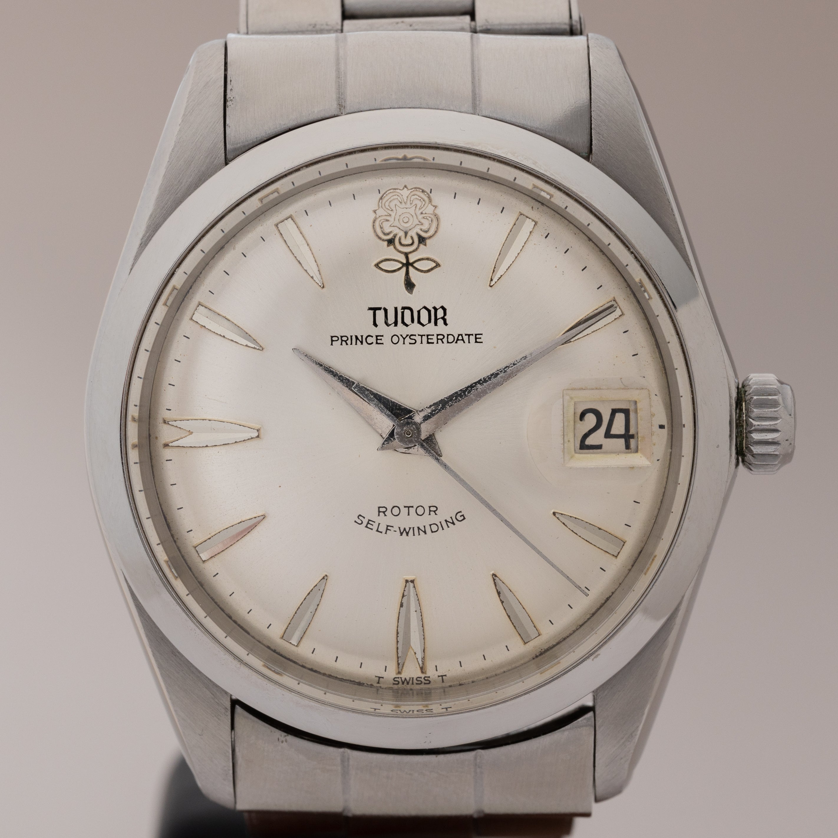 TUDOR プリンス オイスターデイト デカバラ デカ薔薇 自動巻き 