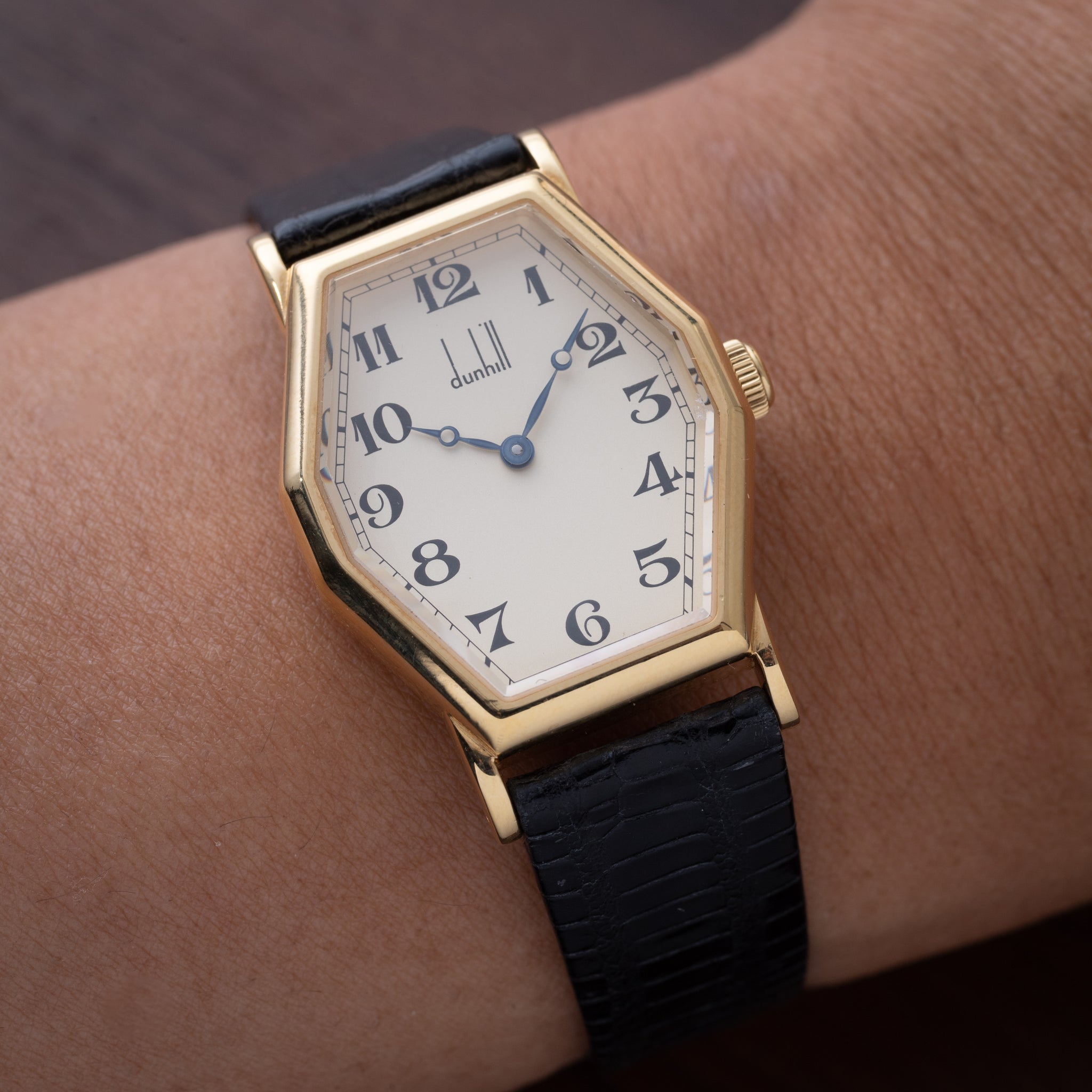 ダンヒル 18金無垢 250本限定 スモセコ 手巻き 機械式 腕時計 - 時計