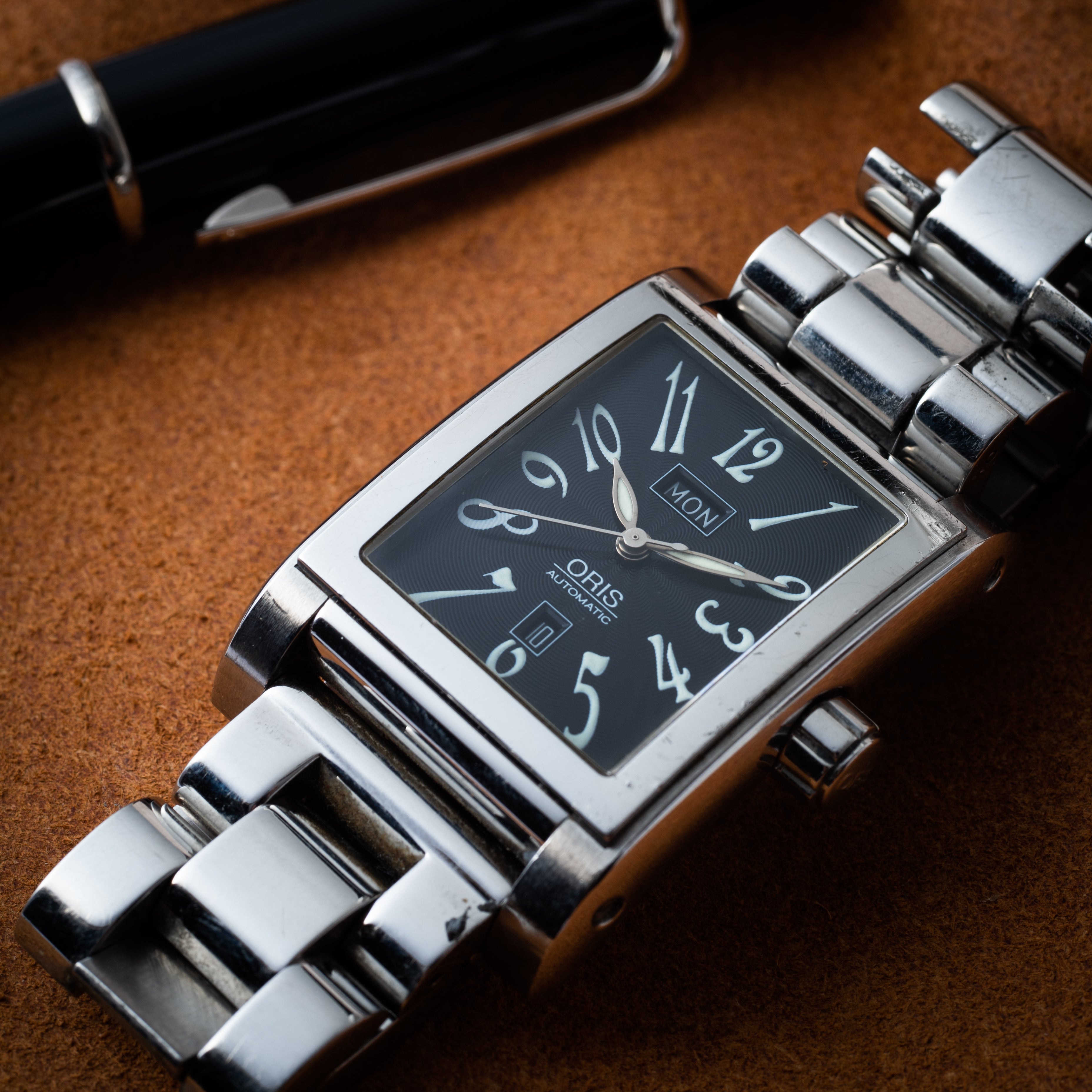 オリス レクタンギュラー メンズ 腕時計 USA621295ファッション