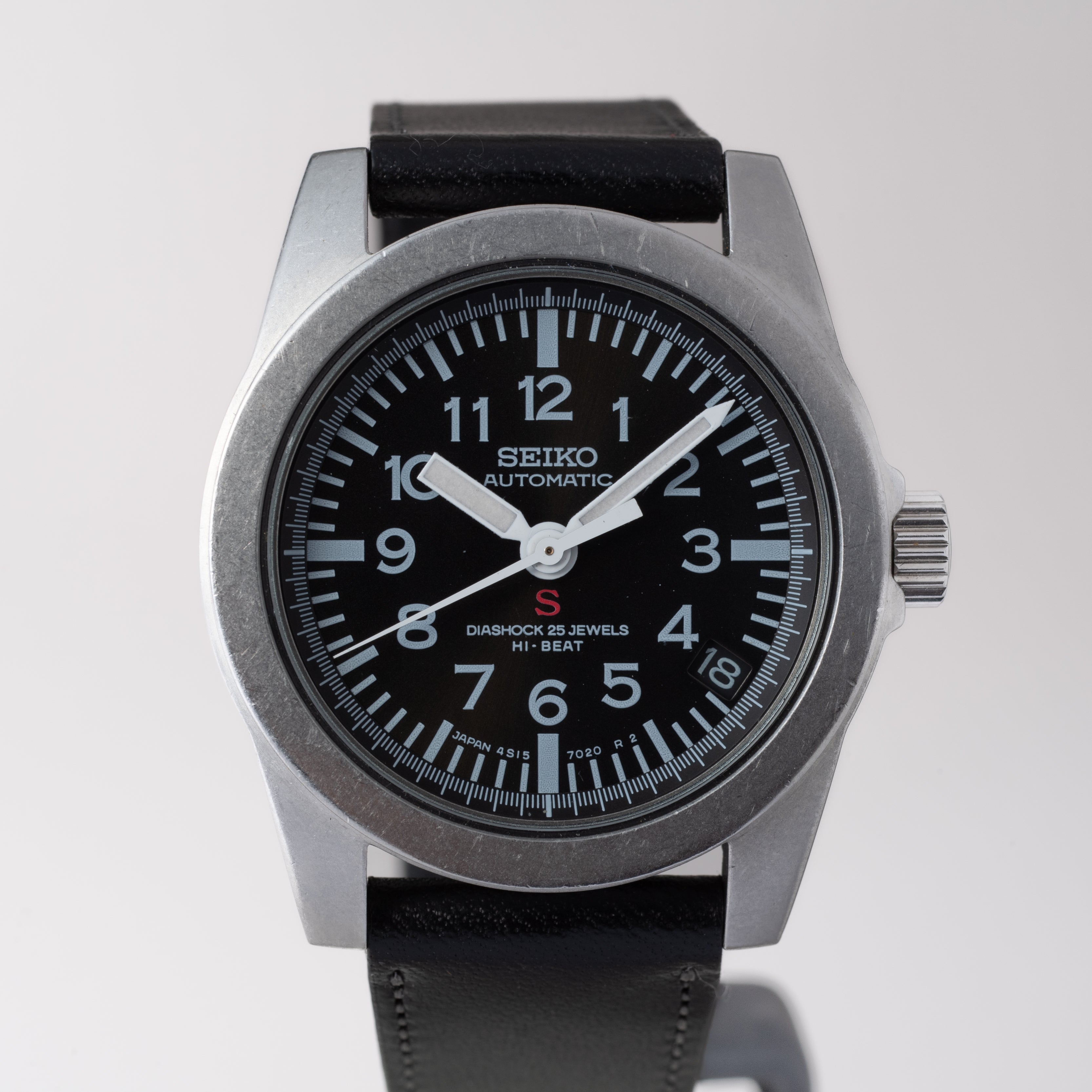 SEIKO 赤SUS 4S15-7020 - 腕時計(アナログ)