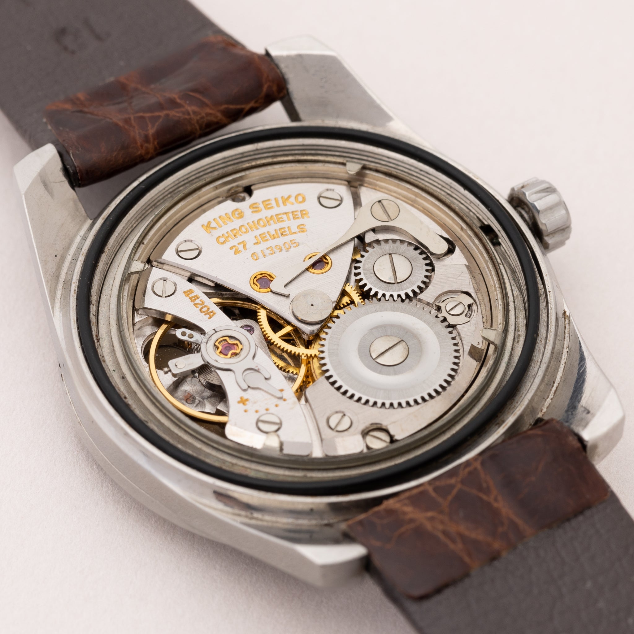 KING SEIKO 49999 27JEWELS 獅子メダリオン