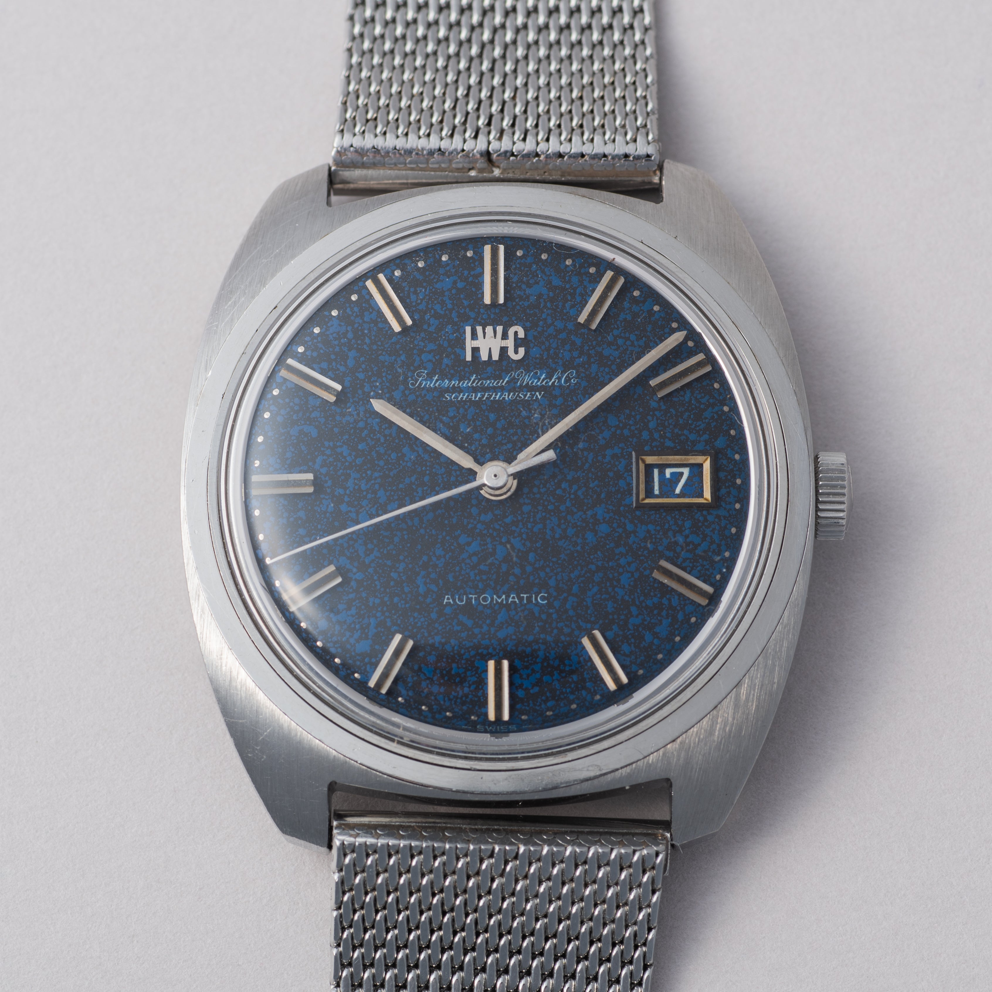 IWC ブルーマーブルダイヤル 1970年製/昭和45年製 Ref.819A 純正 