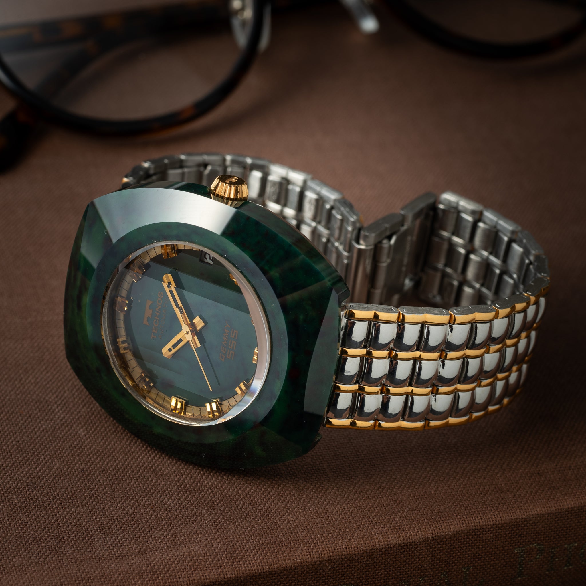 テクノスの自動巻き腕時計１９７０年代 - ブランド腕時計