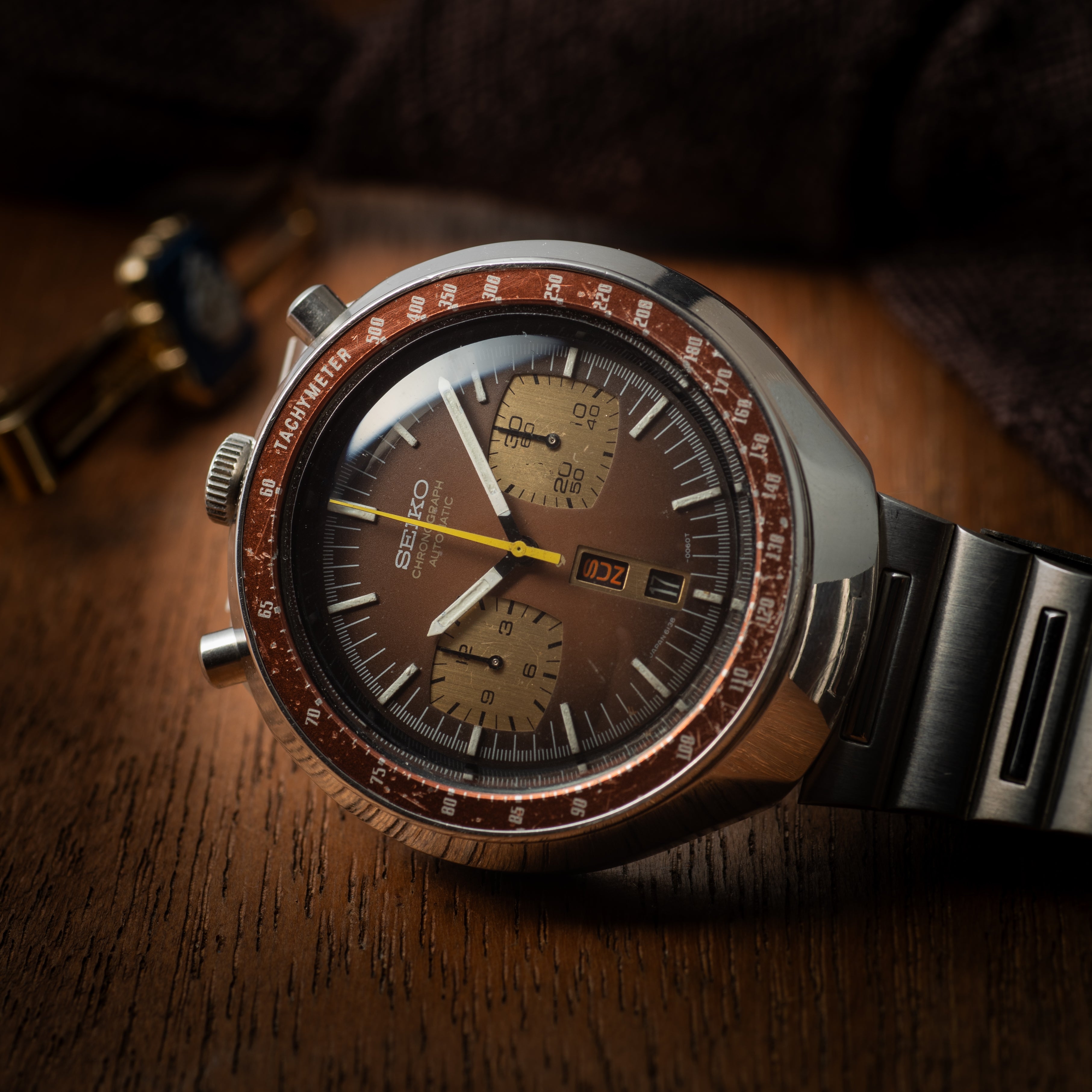 セイコー 黒馬 ブルヘッド 1977年 スピードタイマー 超美品 - 時計